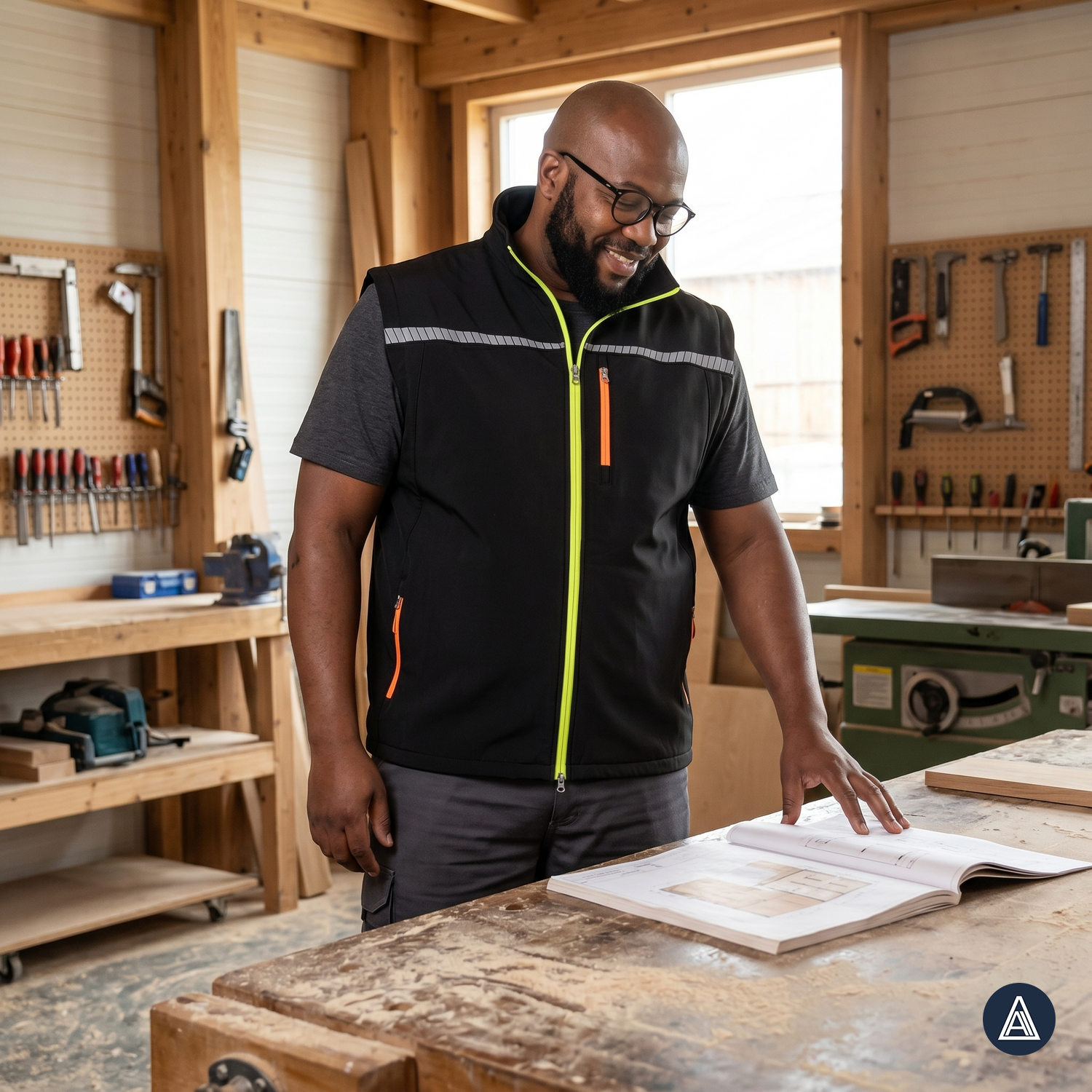 109134 Softshell Vest PF Workwear