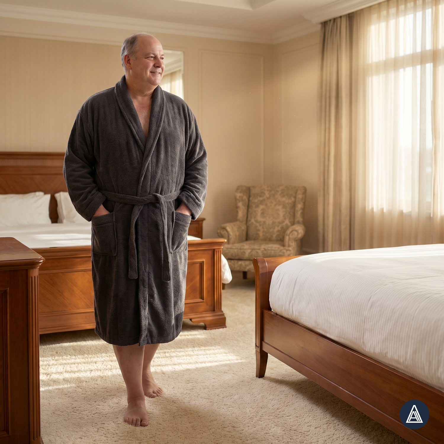149011 Terry cloth bathrobe