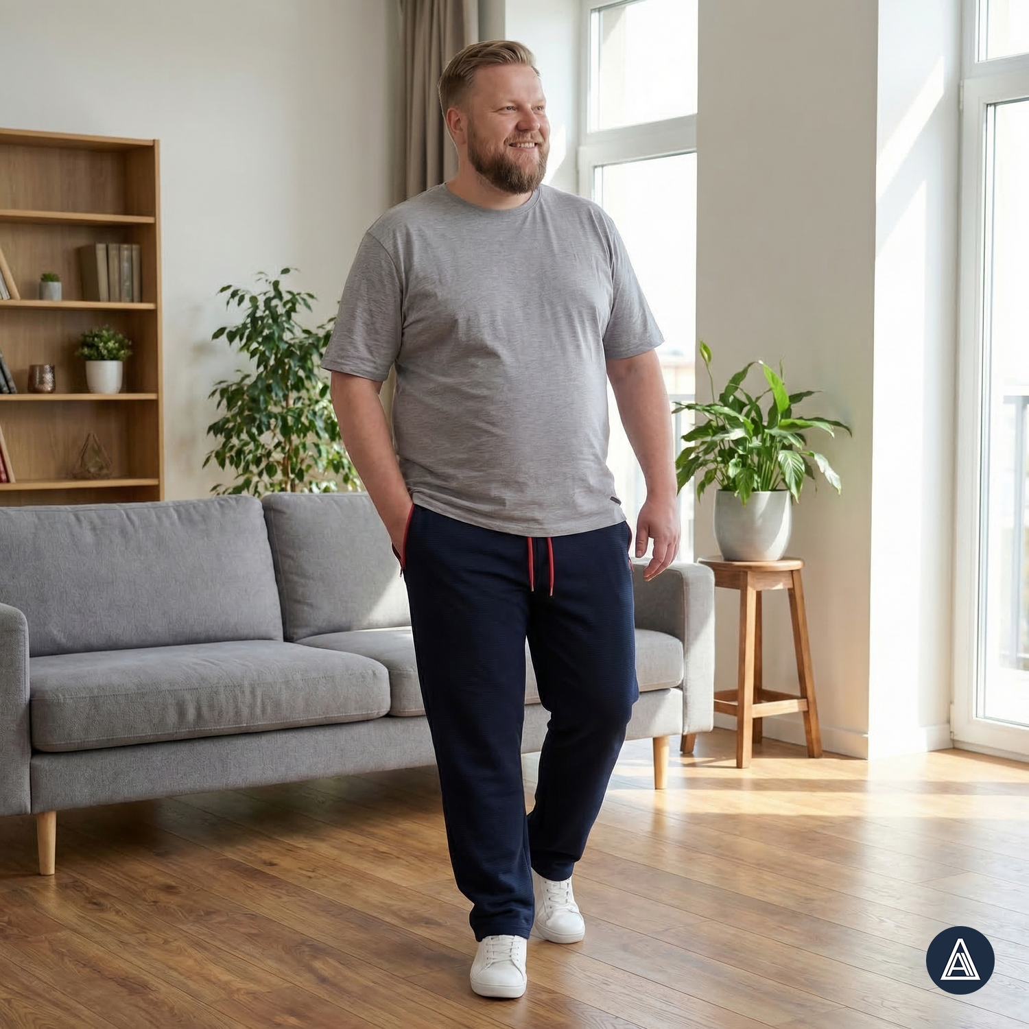 159111 Jogginghose Ottomanrippe