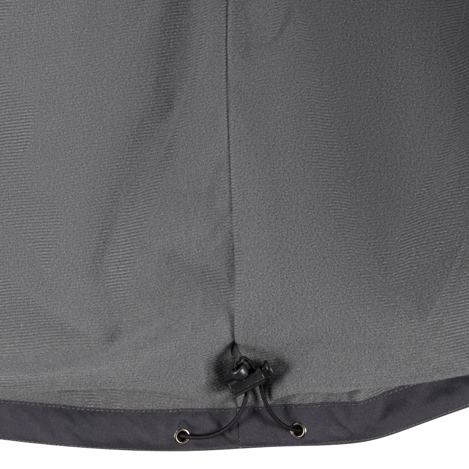 Detailansicht des Kordelzugs ADAMO Herren 3in1 Jacke "Alaska" in Übergrößen.