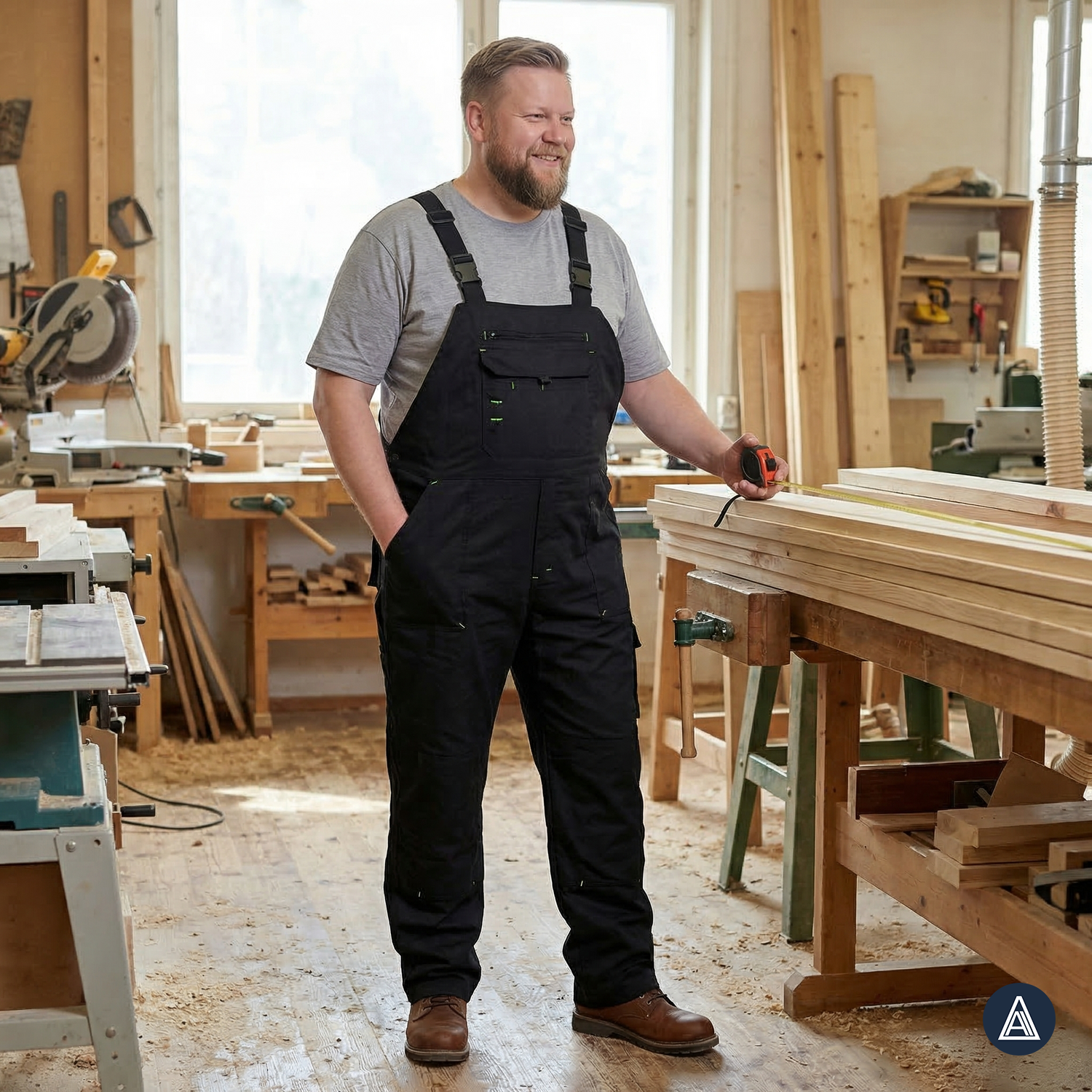54100 Work dungarees