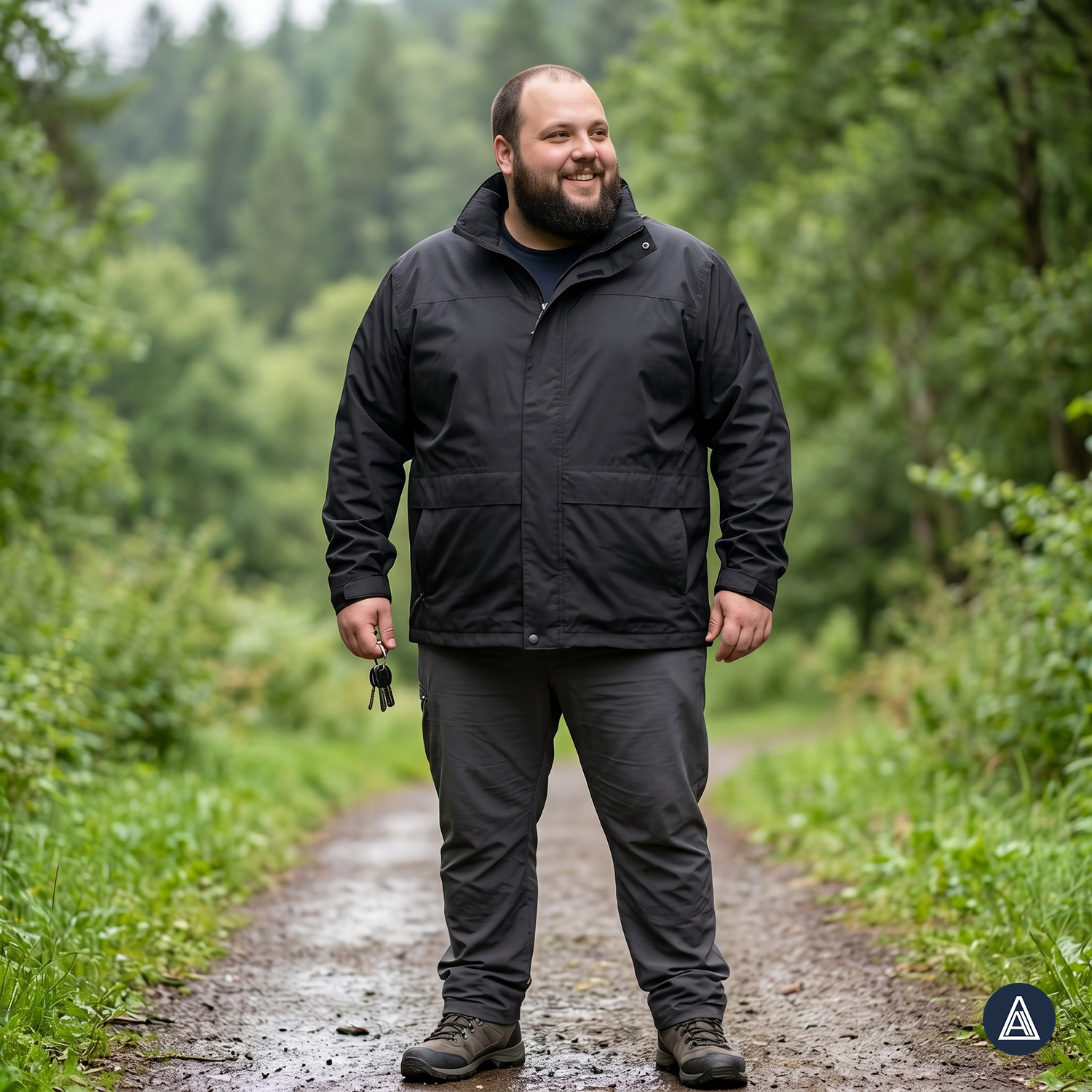 54121 Funktions-Regenjacke