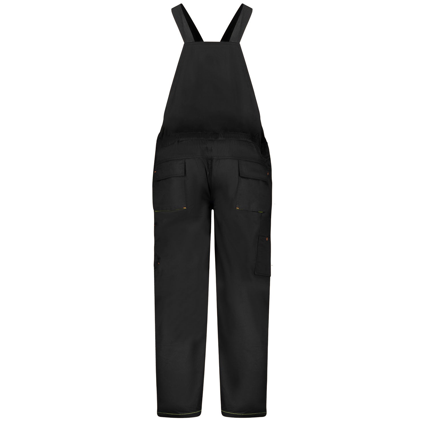 Rückansicht ADAMO Professional Line Arbeitslatzhose in Schwarz für Herren in Übergrößen 2XL–10XL