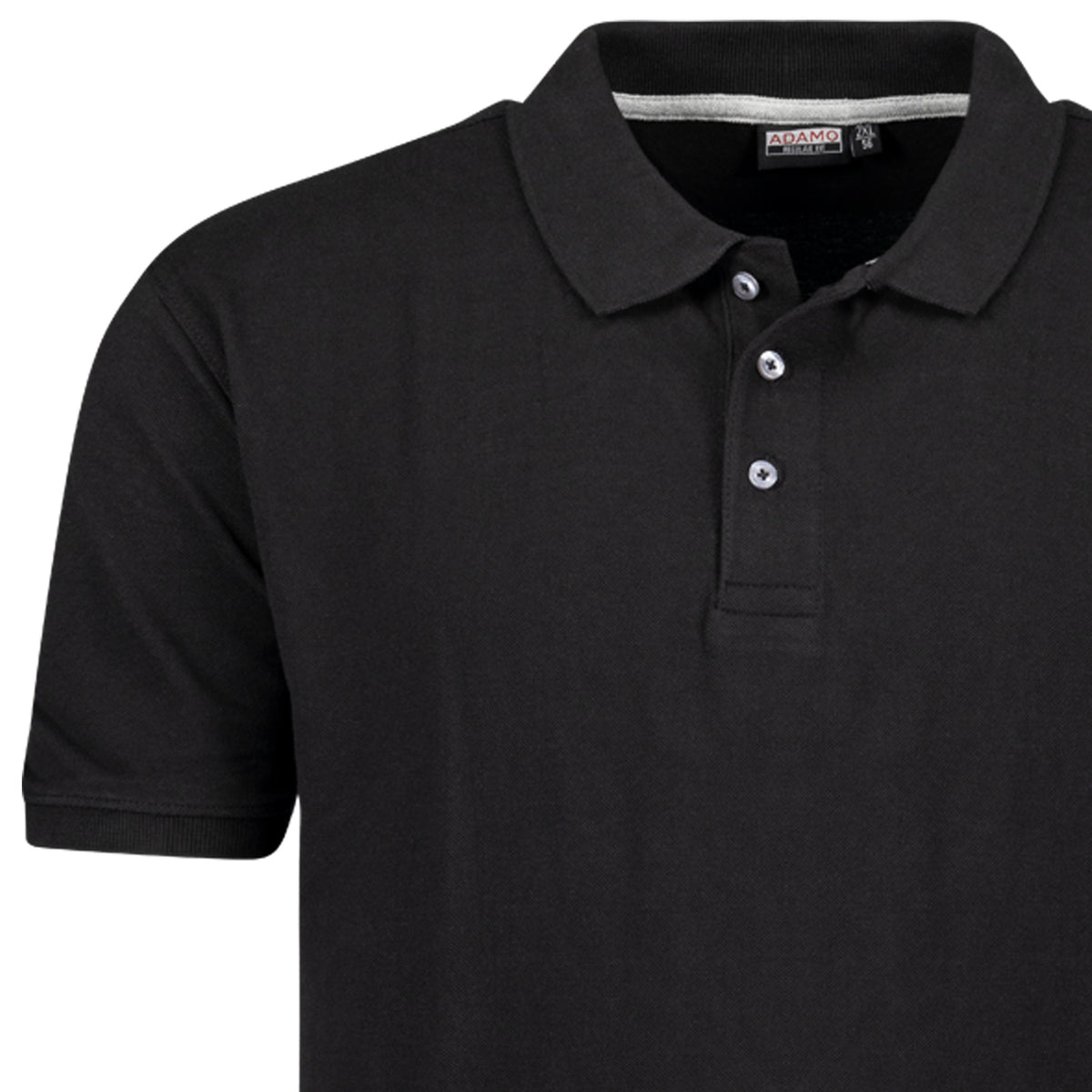 139052 Regular fit polo shirt with cuffs, two-pack