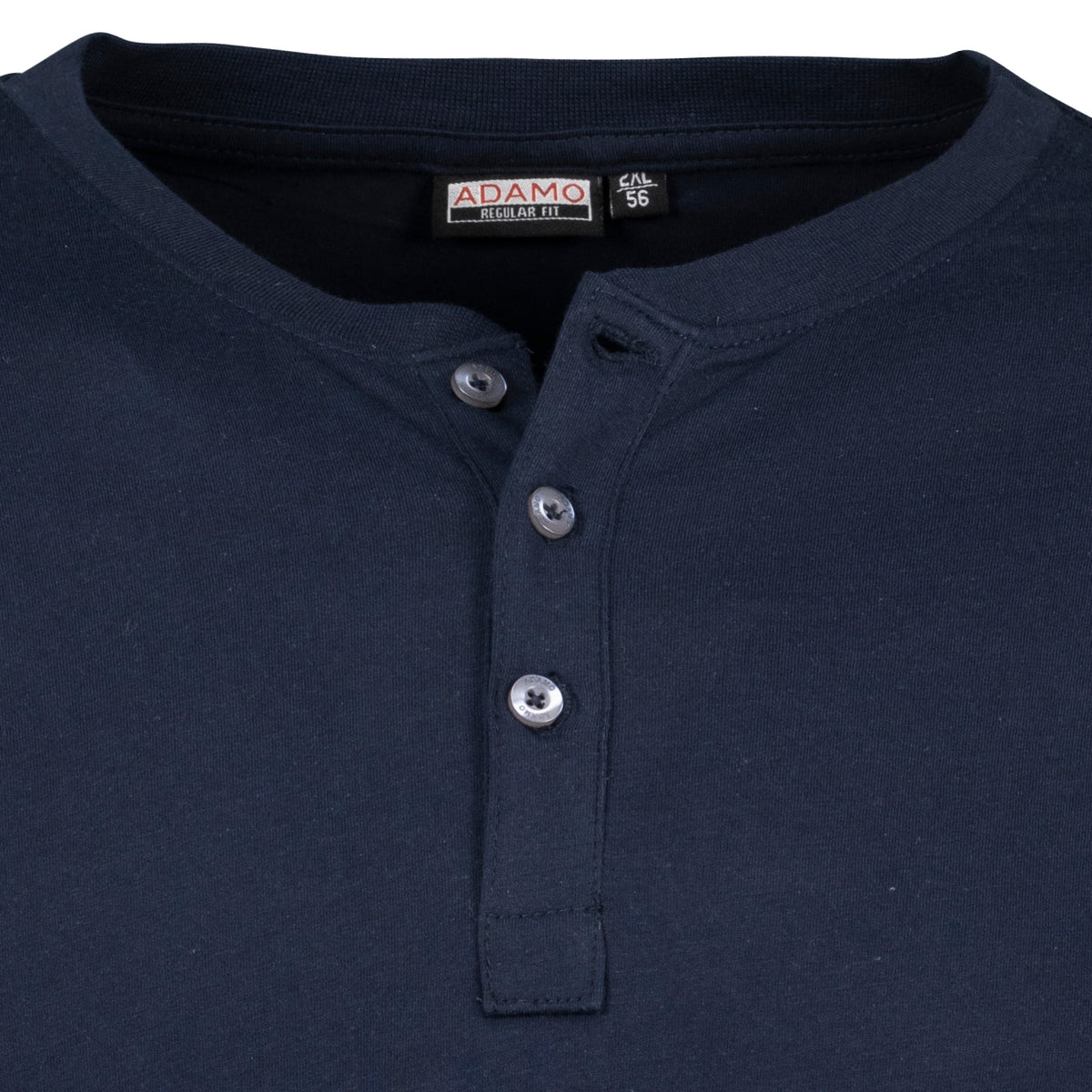 139053 Longsleeve Serafino Regular Fit Doppelpack