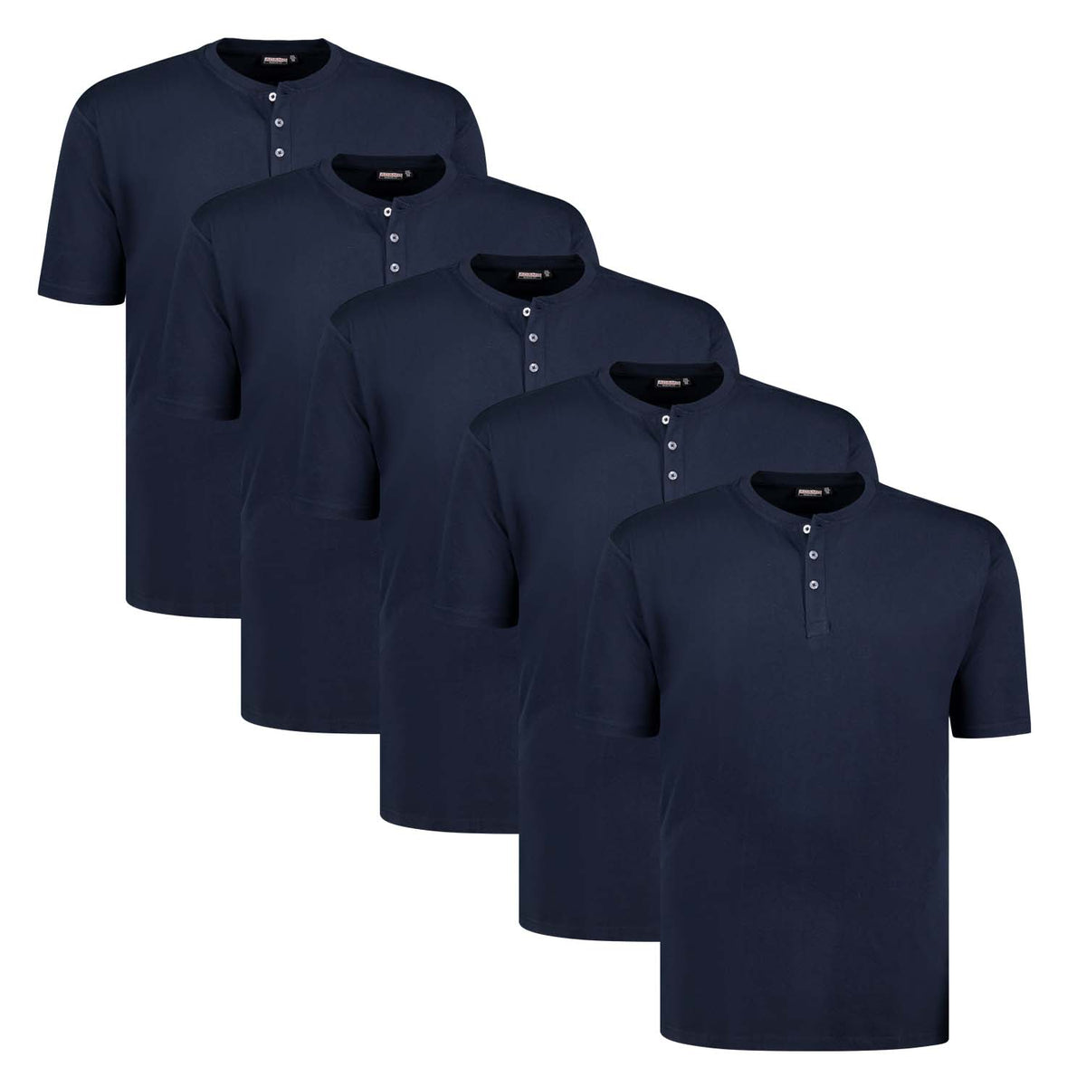 139011 Serafinoshirt Regular Fit 5er Pack