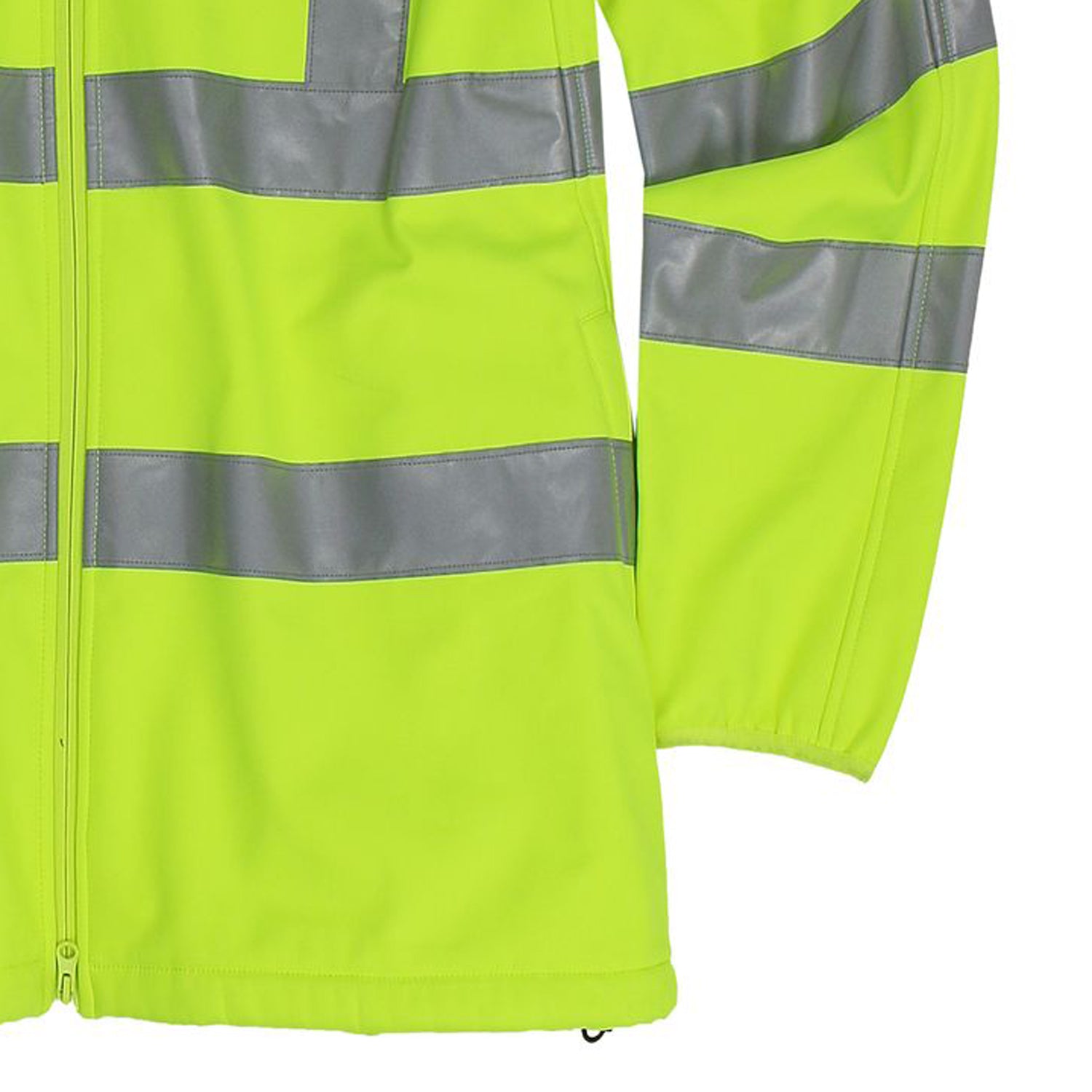 53105 Warnschutz Arbeits- Softshelljacke / Softshellweste