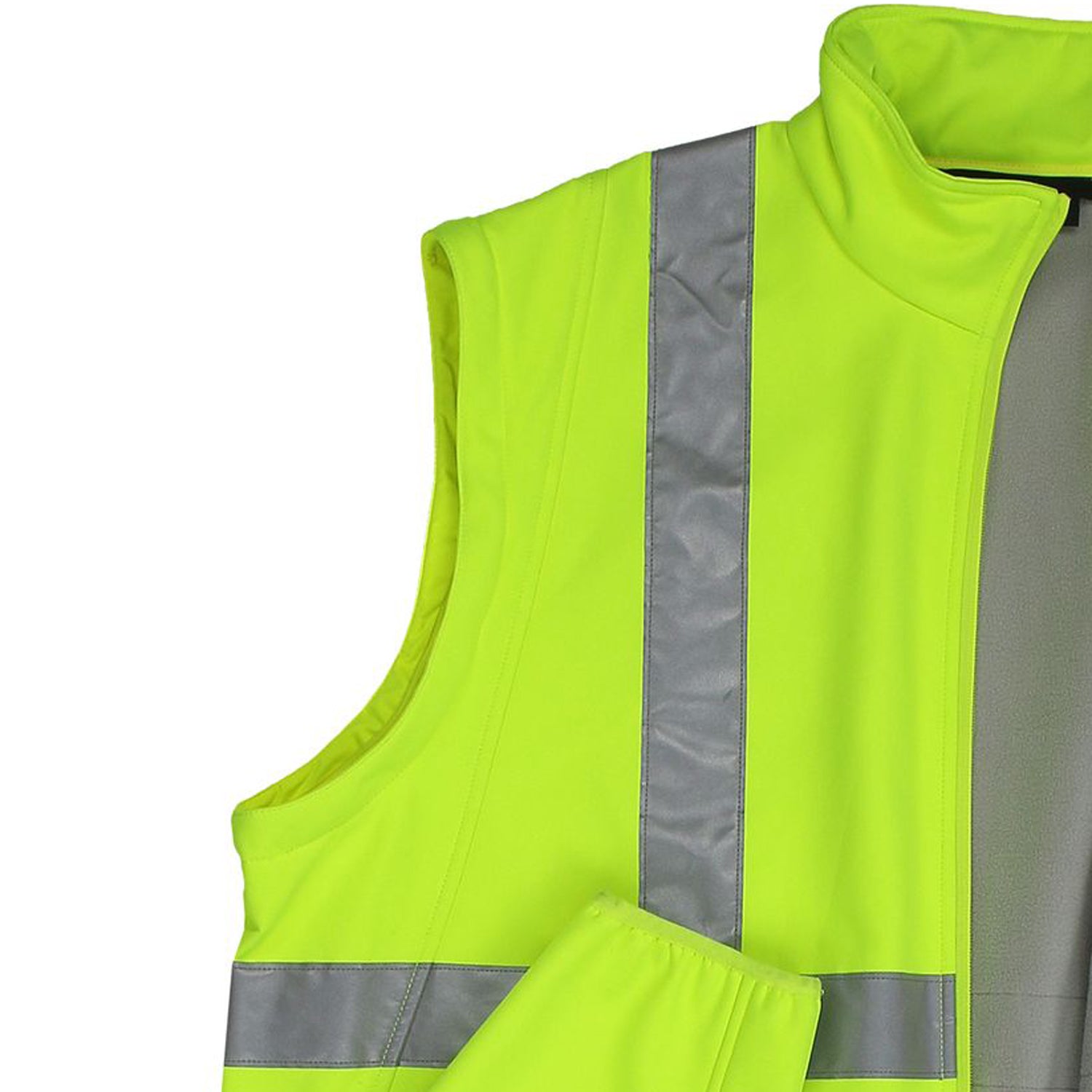 53105 Warnschutz Arbeits- Softshelljacke / Softshellweste