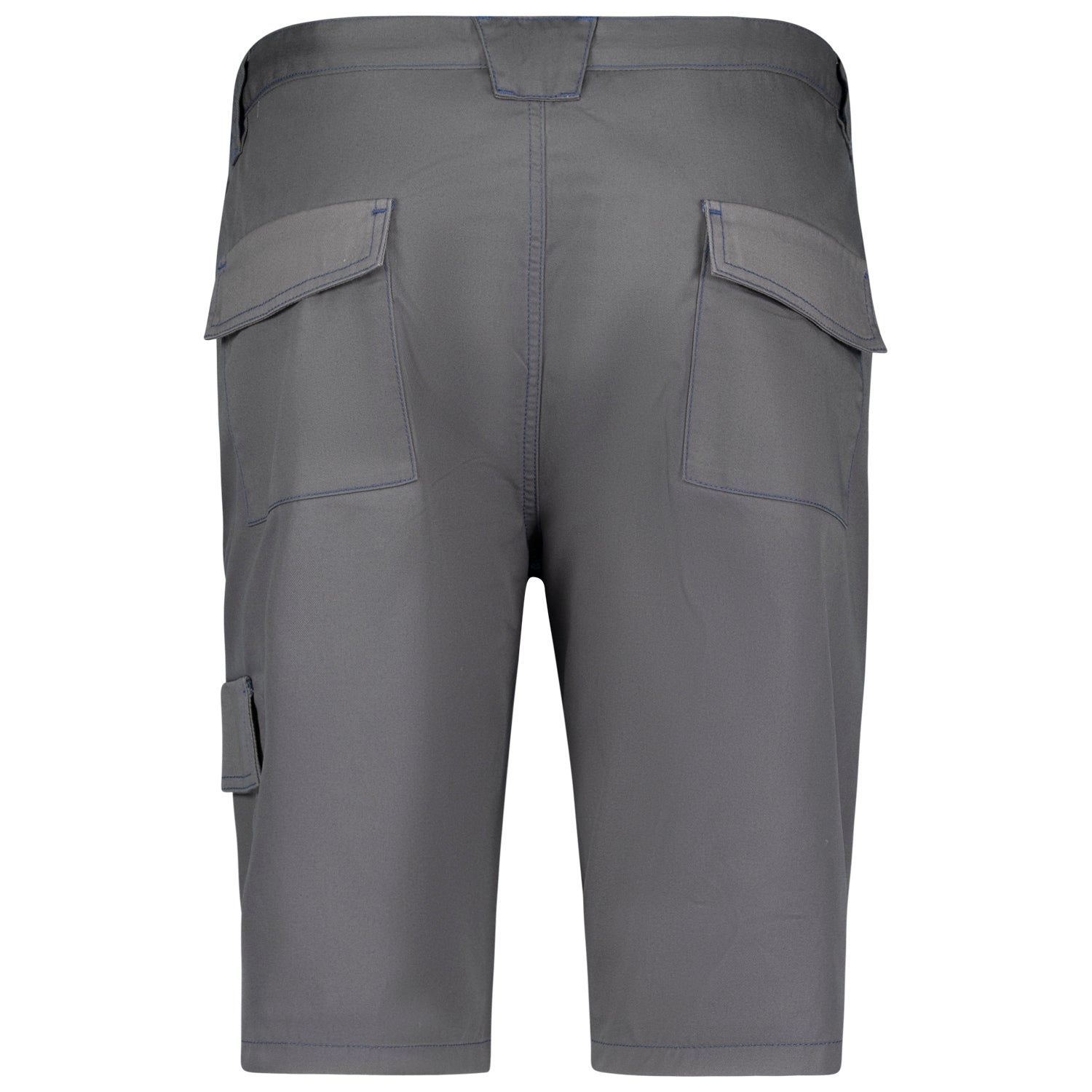 Rückansicht ADAMO Classic Line Arbeitsshorts in Graphit für Herren in Übergrößen 2XL–10XL
