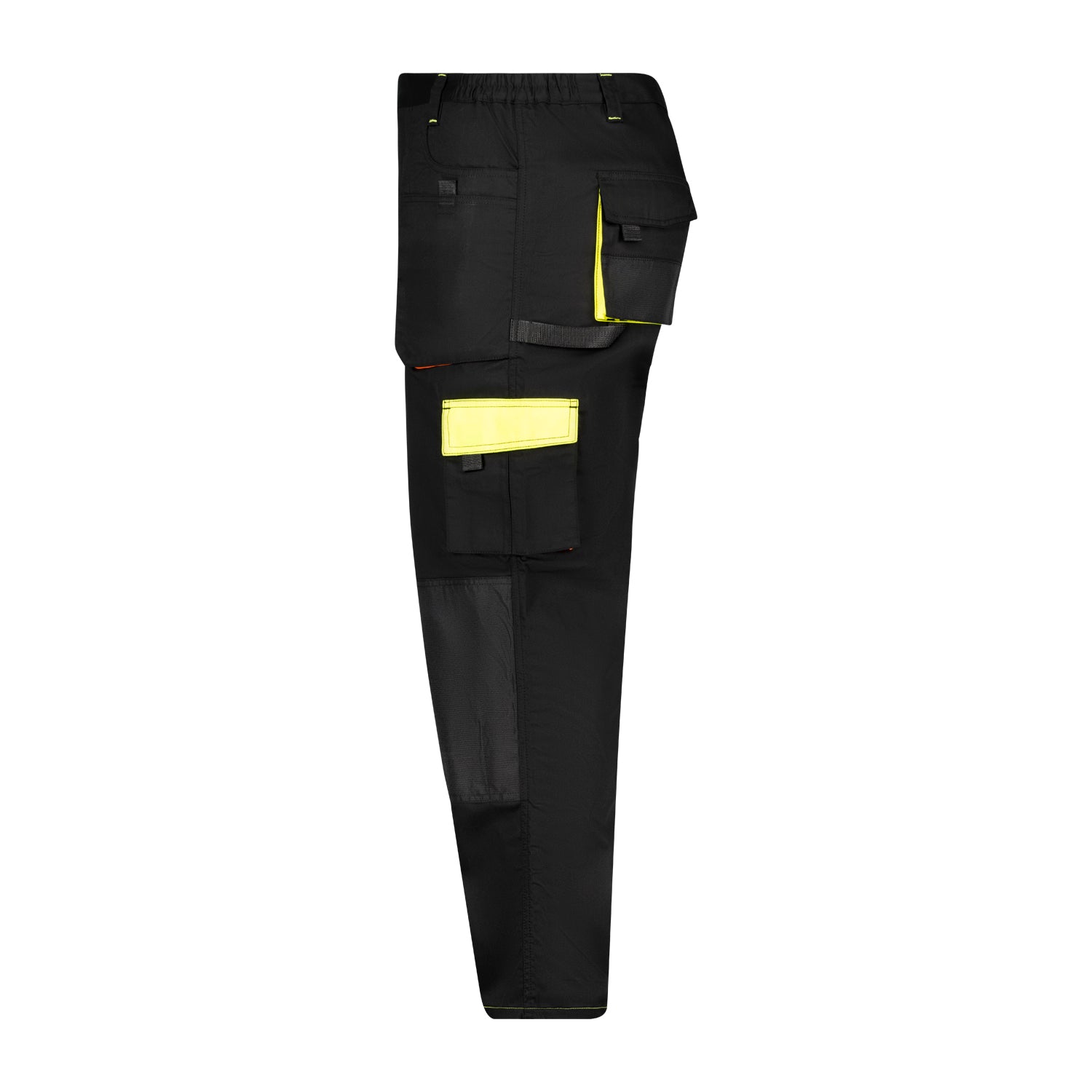 Seitenansicht ADAMO Professional Line Bundhose in Schwarz für Herren in Übergrößen 2XL–10XL