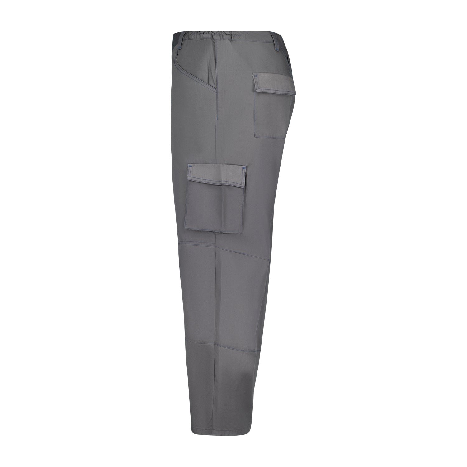 Seitenansicht ADAMO Classic Line Bundhose in Graphit für Herren in Übergrößen 2XL–10XL