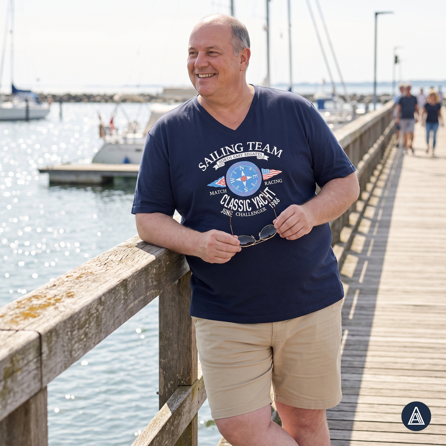 131615 T-Shirt V-Ausschnitt Comfort Fit