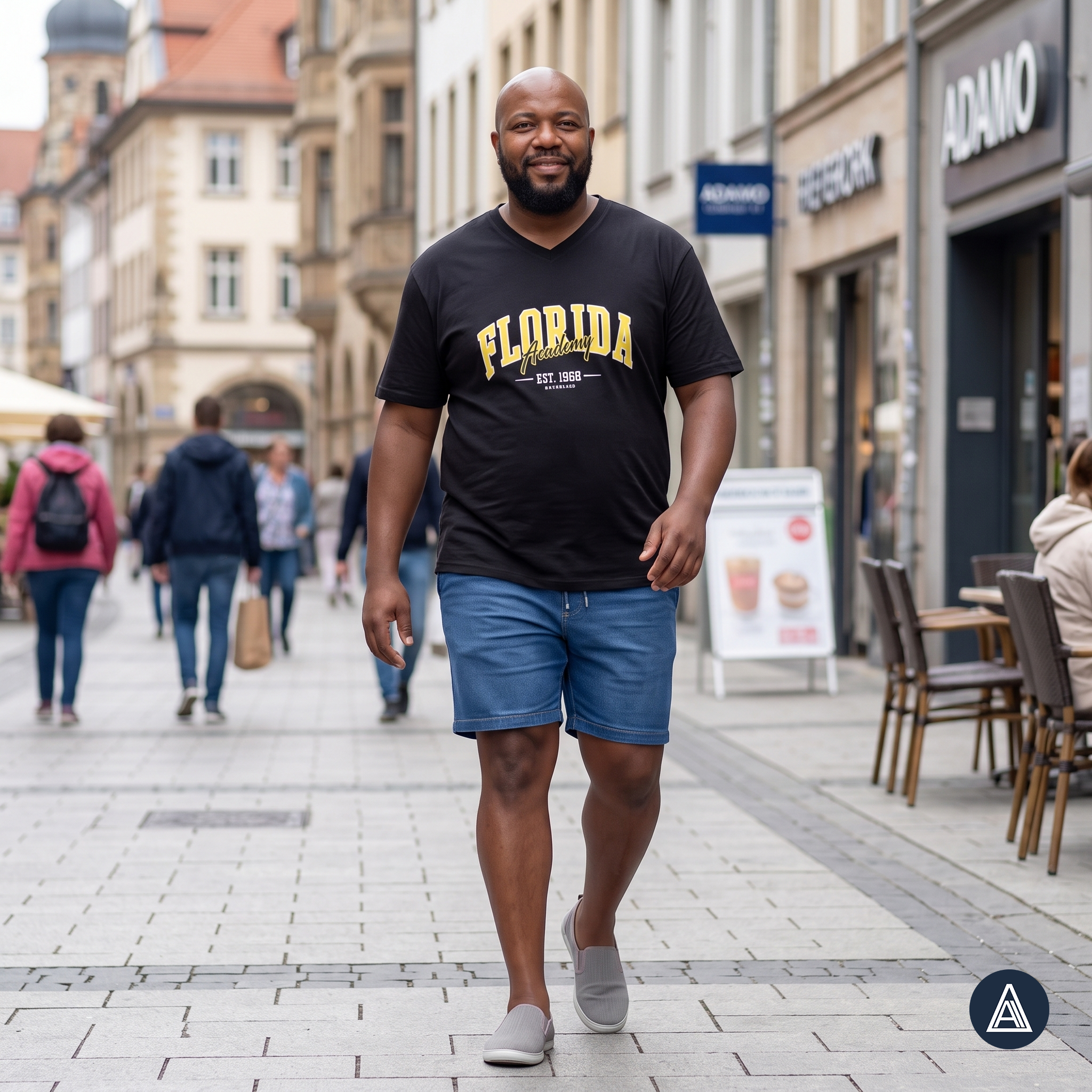 131616 T-Shirt V-Ausschnitt Comfort Fit