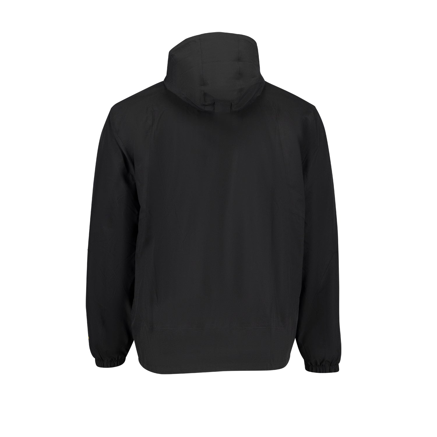 Rückansicht ADAMO Herren 3in1 Jacke "Alaska" schwarz mit verstaubarer Kapuze in Übergrößen.
