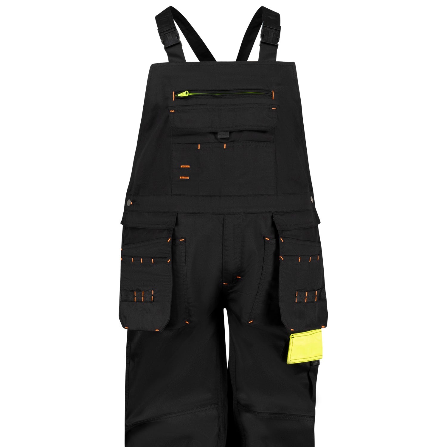 Detailansicht ADAMO Professional Line Arbeitslatzhose in Schwarz für Herren in Übergrößen 2XL–10XL