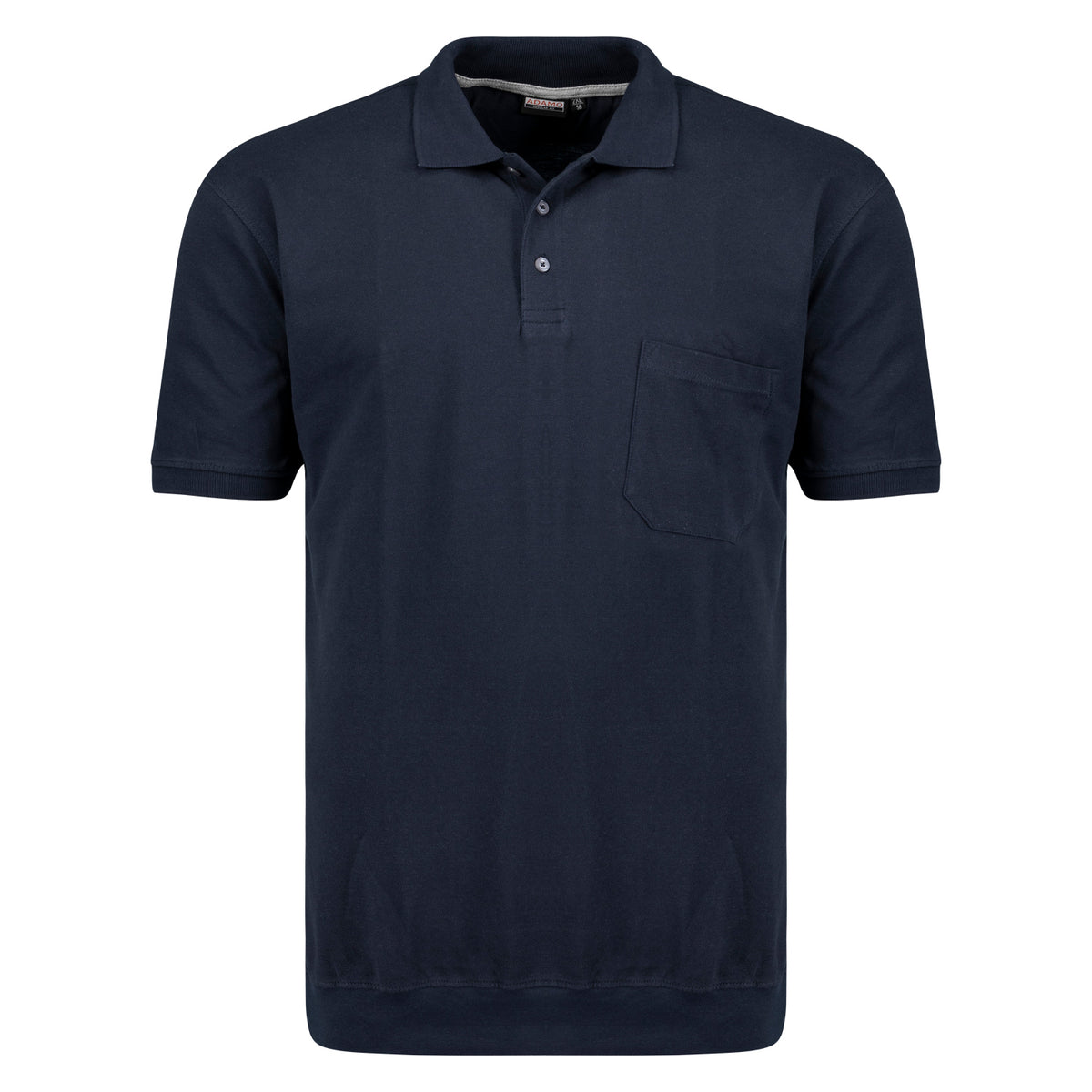 139052 Regular fit polo shirt with cuffs, two-pack