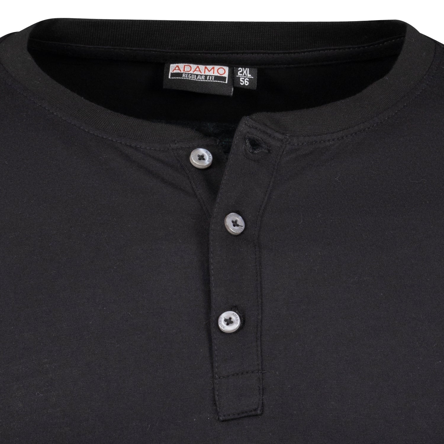 139053 Longsleeve Serafino Regular Fit