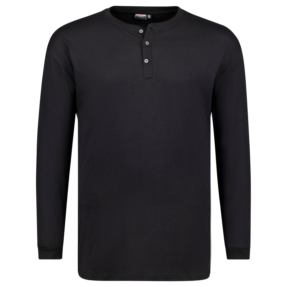 139053 Longsleeve Serafino Regular Fit  Doppelpack