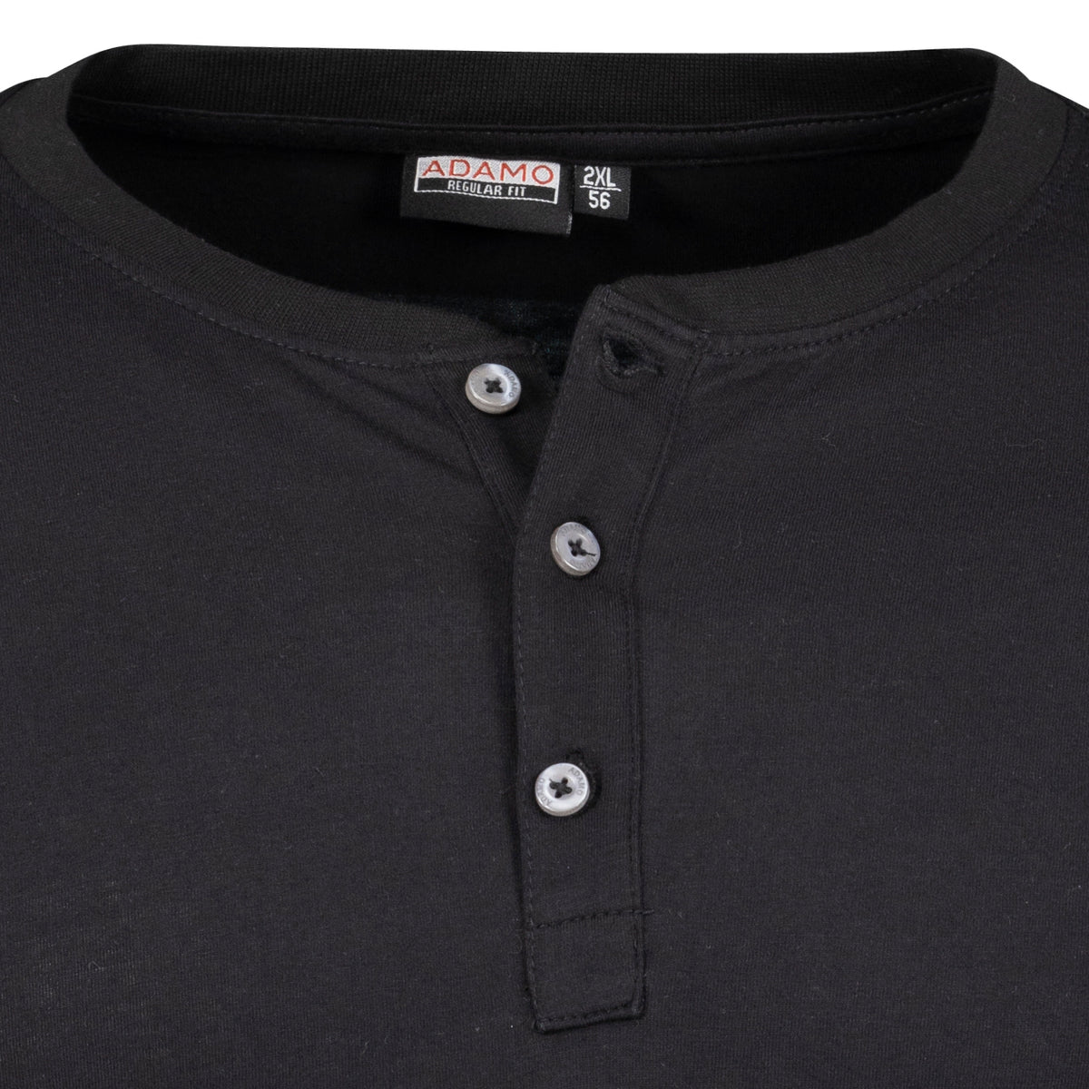 139053 Longsleeve Serafino Regular Fit  Doppelpack