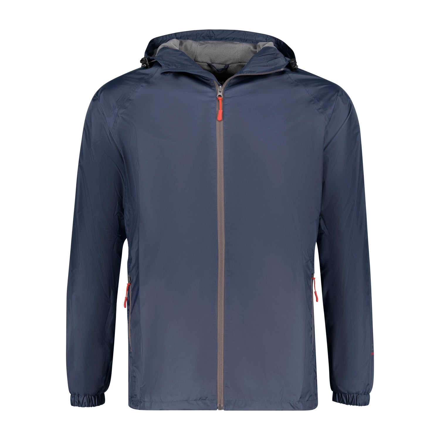 ADAMO Übergrößen Herren-Regenjacke in Dunkelblau, Vorderansicht