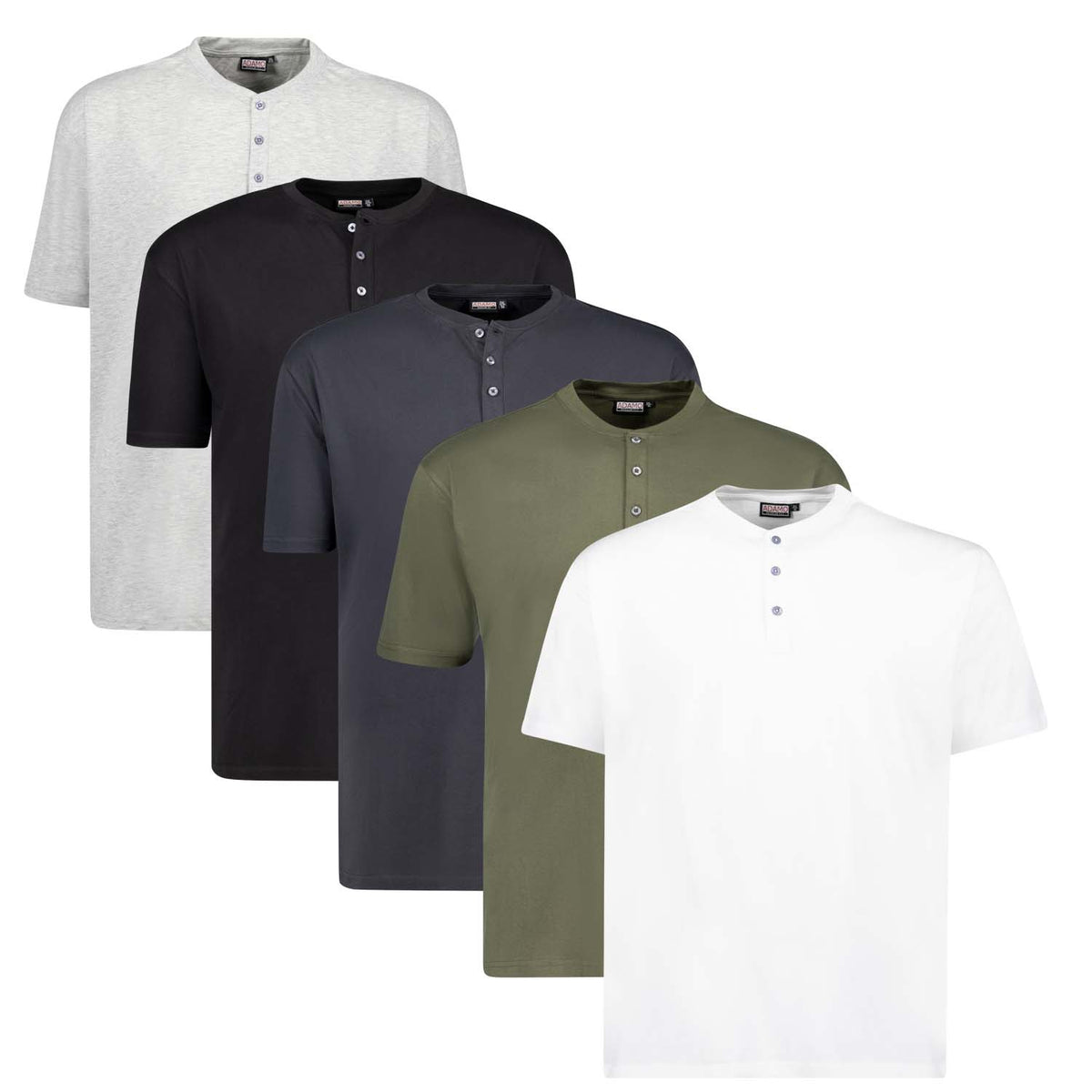 139011 Serafinoshirt Regular Fit 5er Pack