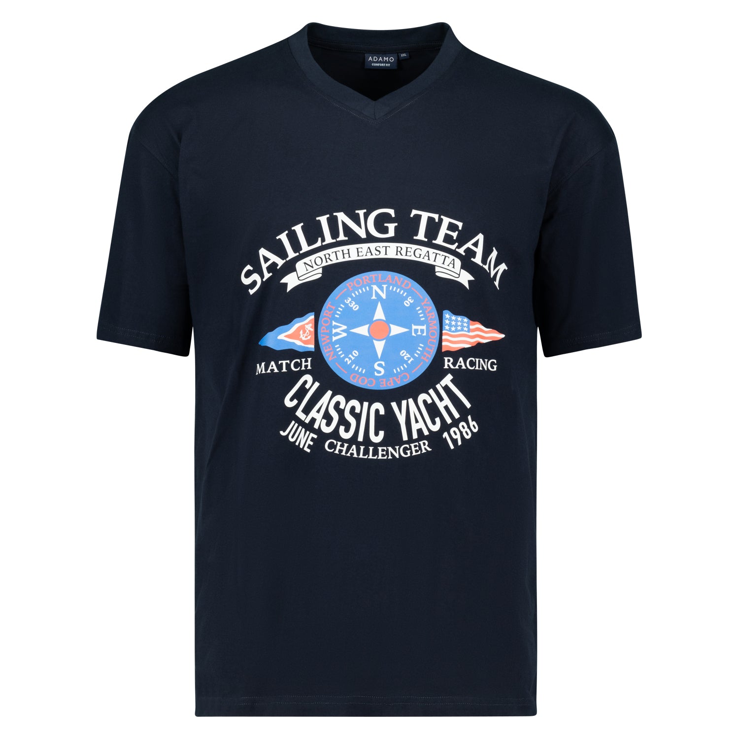 131615 T-Shirt V-Ausschnitt Comfort Fit