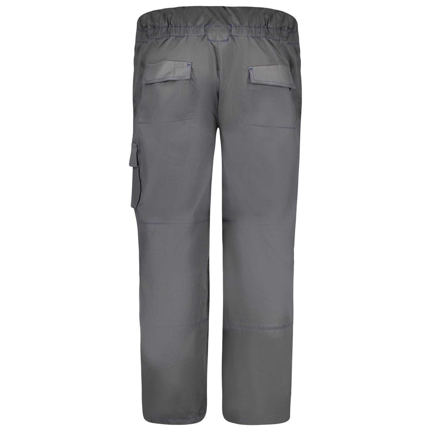 Rückansicht ADAMO Classic Line Arbeitslatzhose in Graphit für Herren in Übergrößen 2XL–10XL