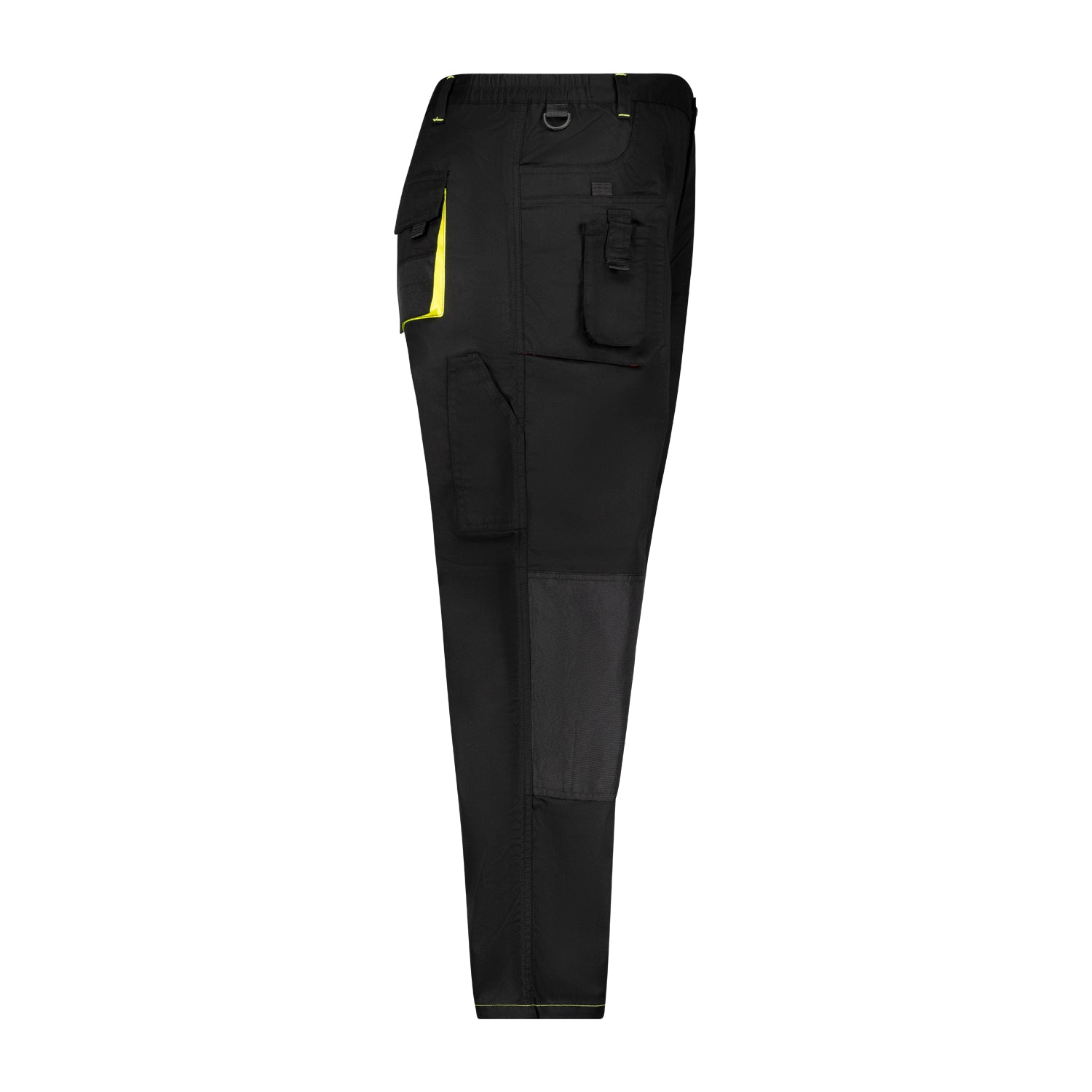 Seitenansicht ADAMO Professional Line Bundhose in Schwarz für Herren in Übergrößen 2XL–10XL