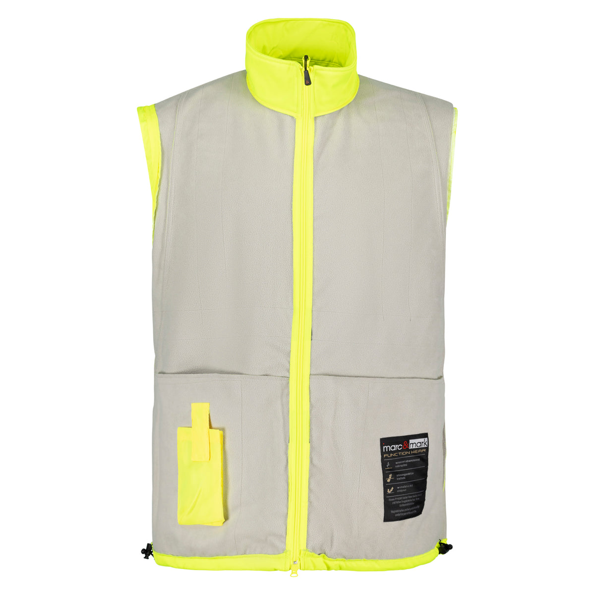 53105 Warnschutz Arbeits- Softshelljacke / Softshellweste