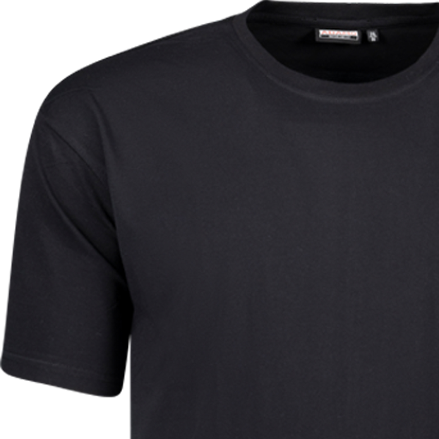 Kurzarm T-Shirt Modell Kody von ADAMO für Herren schwarz in Übergrößen 2XL-10XL Regular Fit