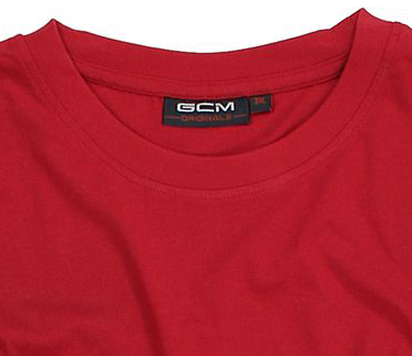 T-Shirt in Übergrößen für Herren rot von GCM Originals 3XL bis 6XL