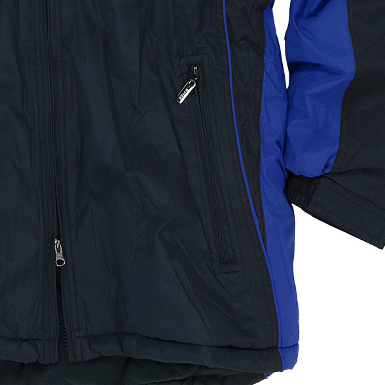 Wasserdichte Jacke in Übergrößen, dunkelblau-royalblau von Brigg bis 14XL