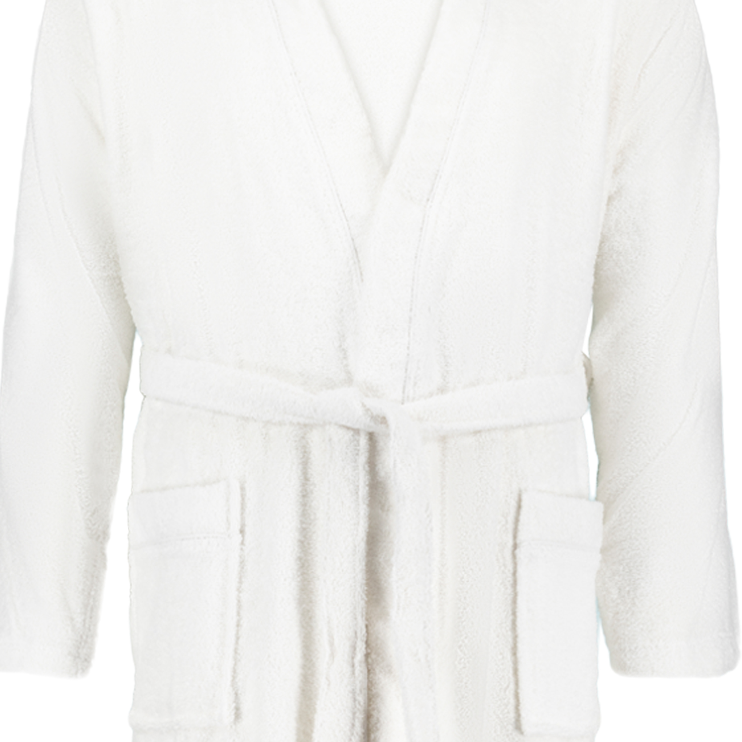 Bathrobe for men in white series JOEY by ADAMO up to oversize 12XL