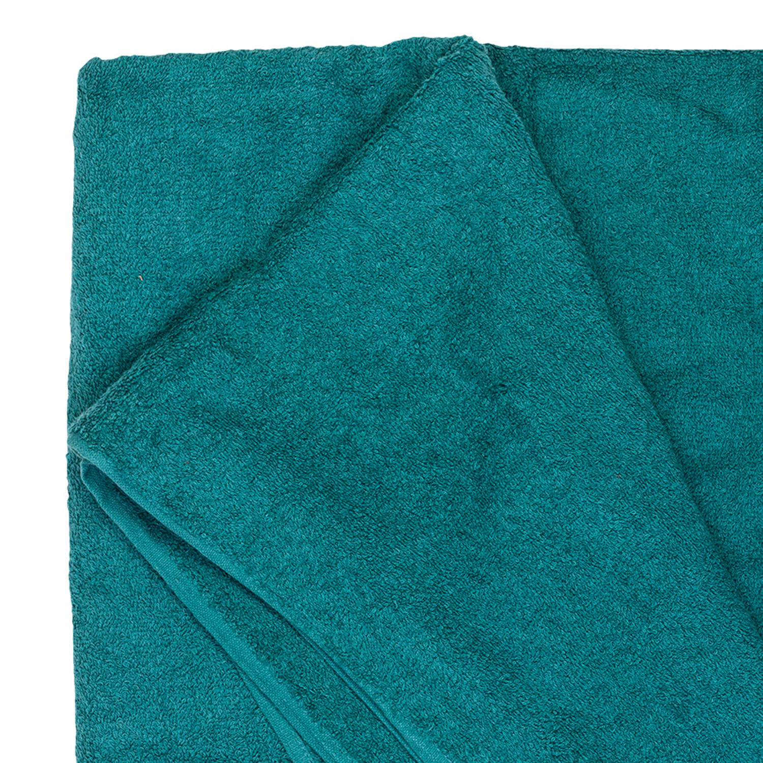 Bath towel series Helsinki in petrol by Adamo in large sizes 100x220 cm or 155x220 cm