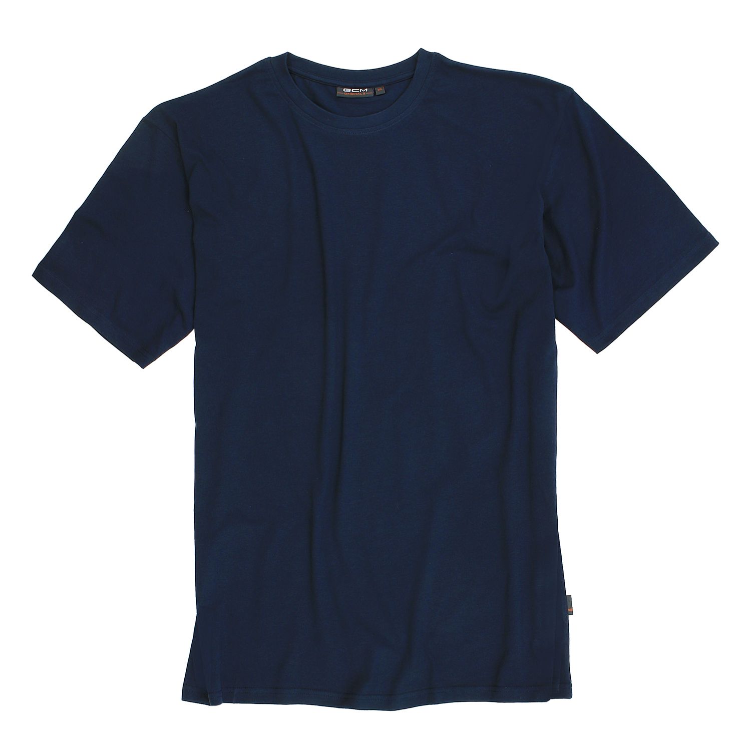 Übergrößen T-Shirt dunkelblau für Herren von GCM Originals 3XL bis 6XL