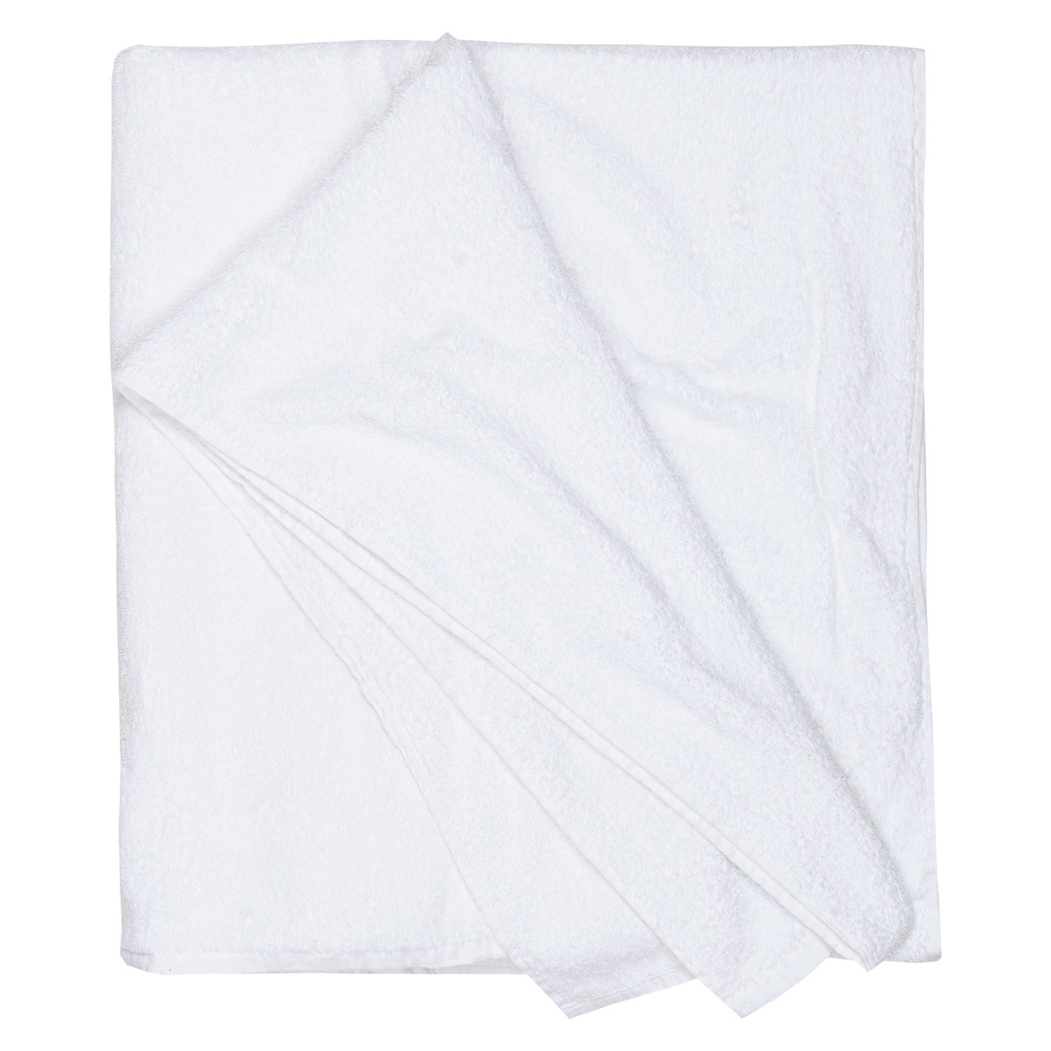 Bath towel series Helsinki in white by Adamo in large sizes 100x220 cm or 155x220 cm