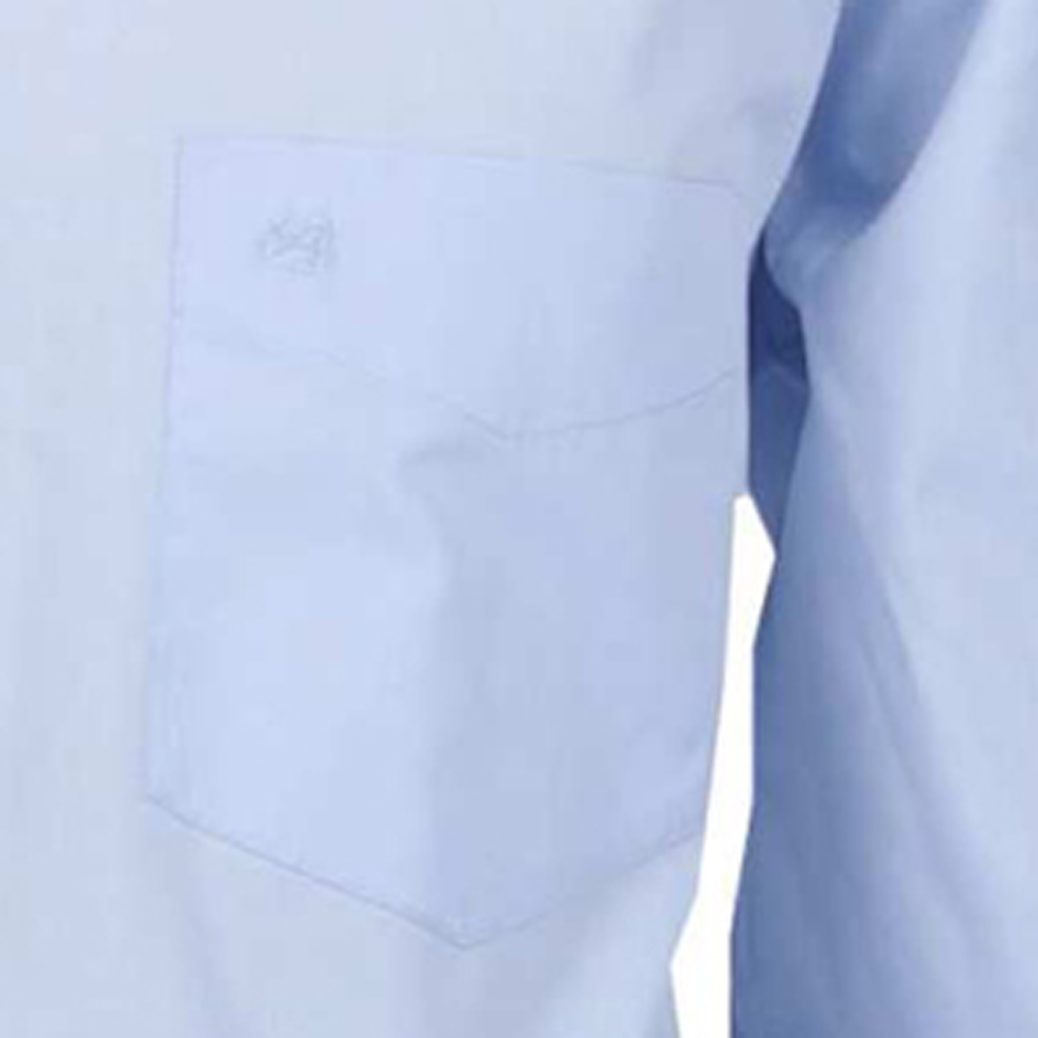Hellblaues Langarmhemd von ARRIVEE in Übergrößen von XL bis 6XL