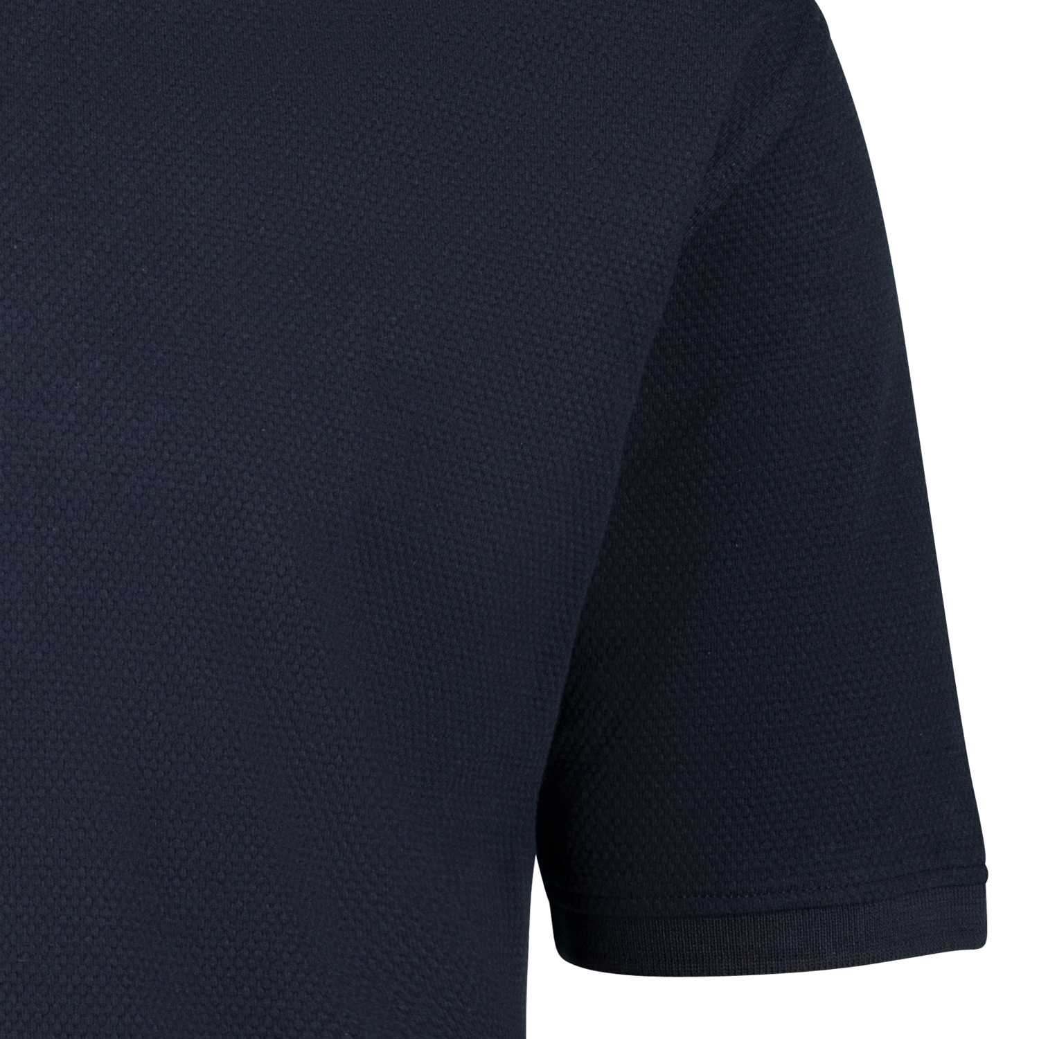 Kurzarm Poloshirt aus Waffelpiqué für Herren in navy REGULAR FIT von ADAMO Serie "Stephan" in Übergrößen bis 10XL