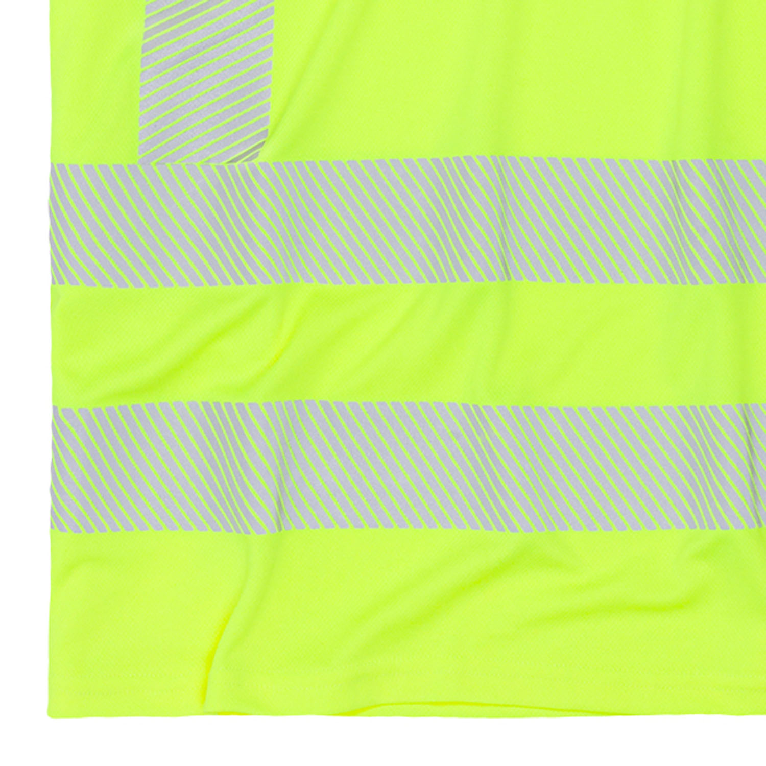 Herren Warnschutz T-Shirt in neongelb von marc&mark in Übergrößen bis 8XL