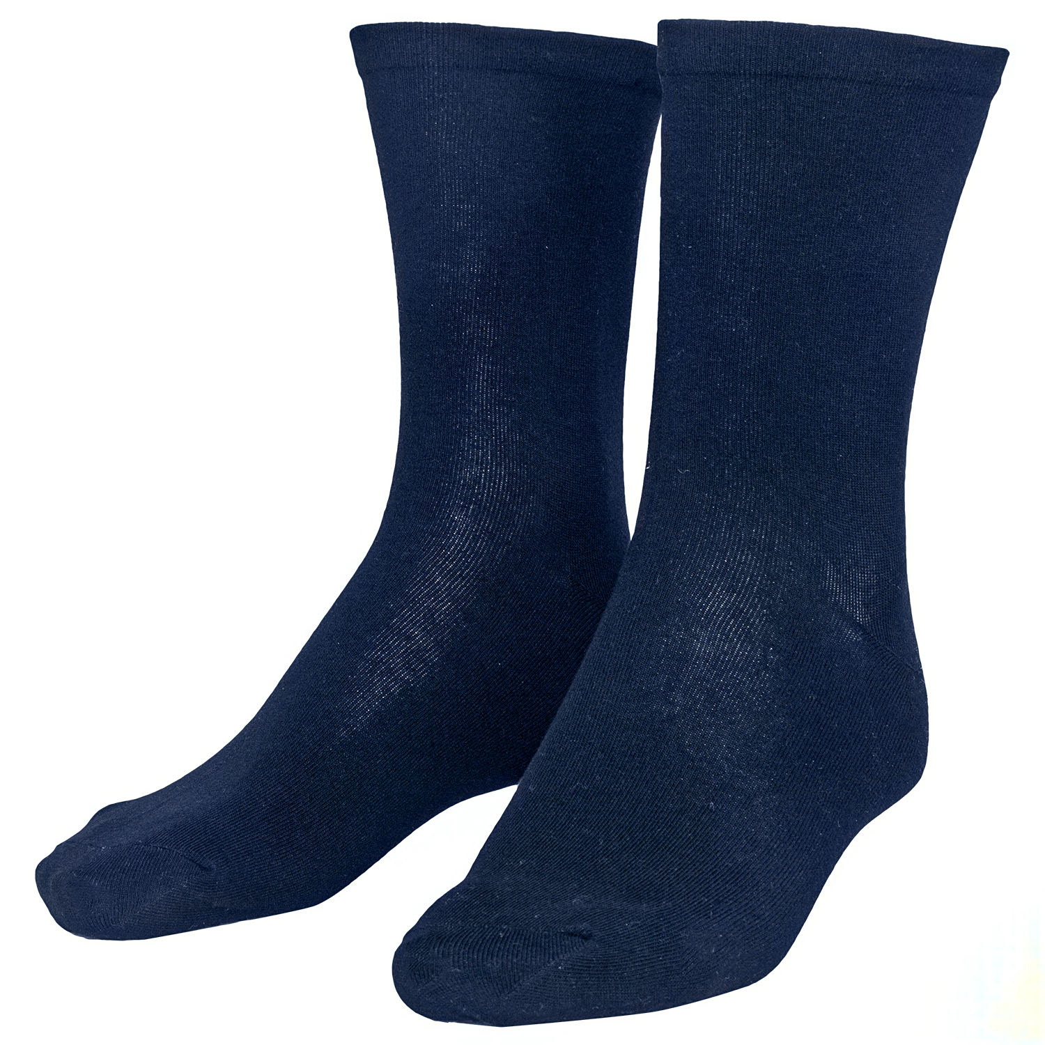 Sock sensitive in navy men double pack up to size 51/54