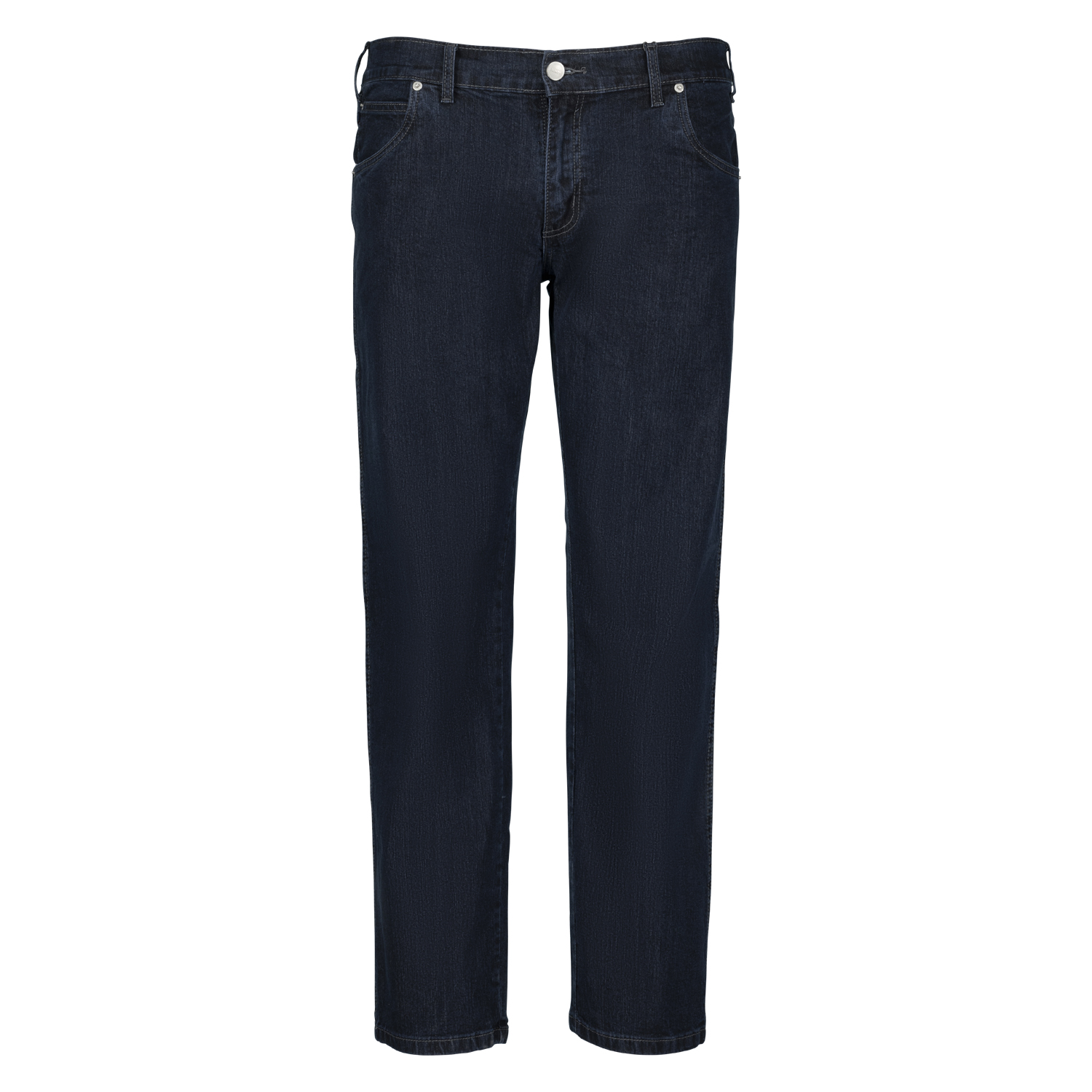 Blue stone washed Jeans for men by North 56°4 in oversizes up to 70/34