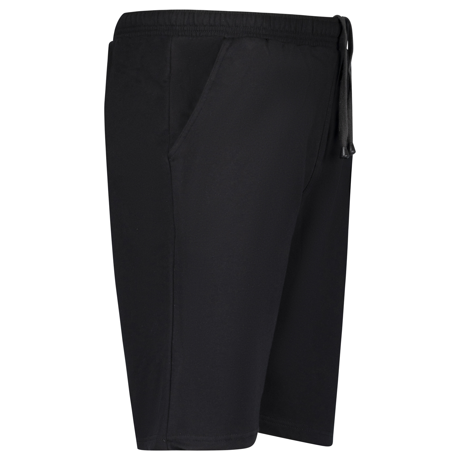 Black short jogging trousers up to 14XL by Adamo