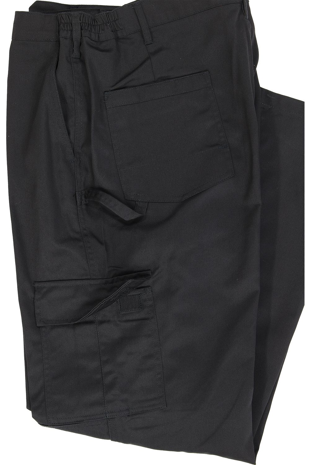 Working trousers model Praktika in black by PKA Klöcker in large sizes 58-74