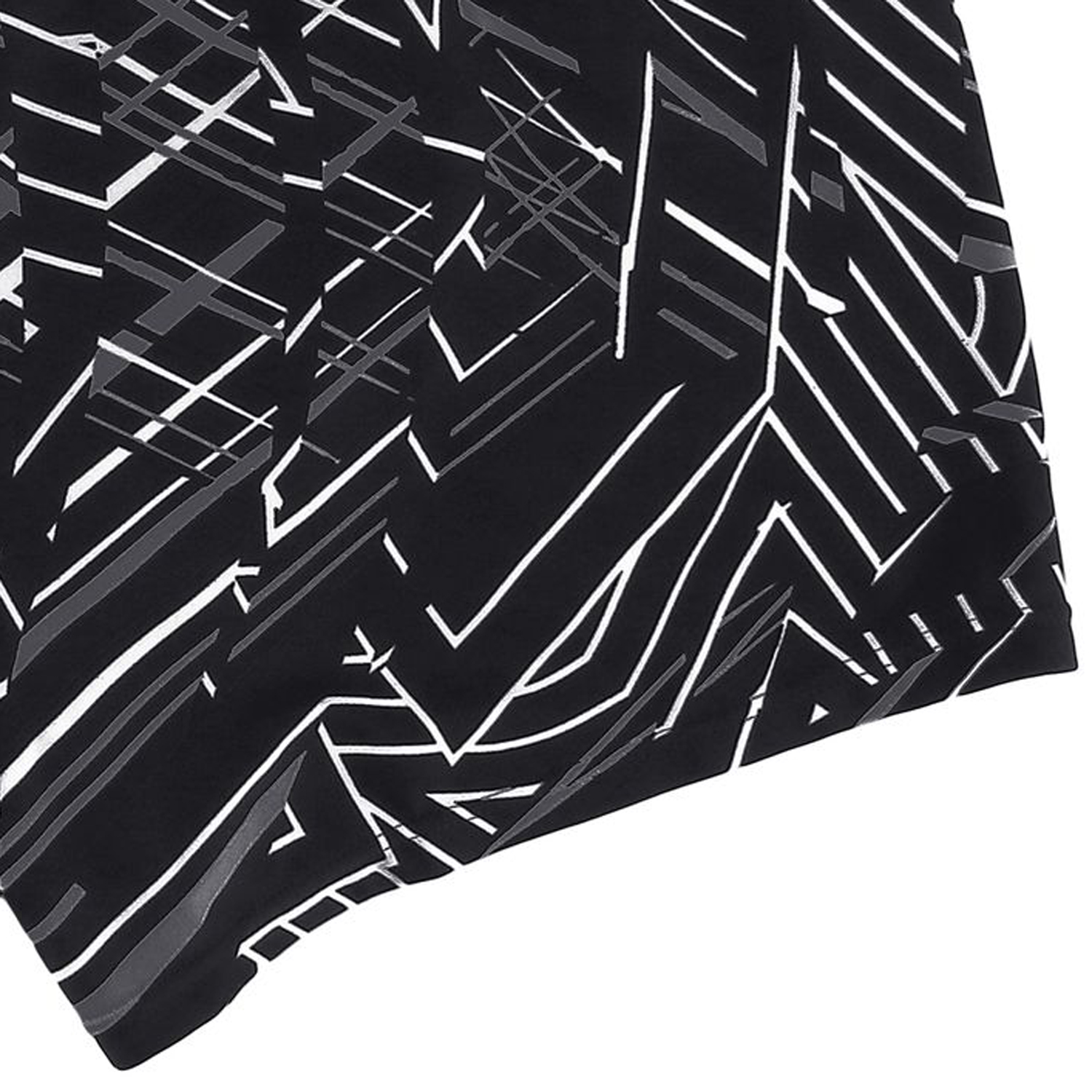 Herren Badehose Schwimmhose Pant von elemar in großen Größen bis 10XL mehrfarbig in schwarz-weiß