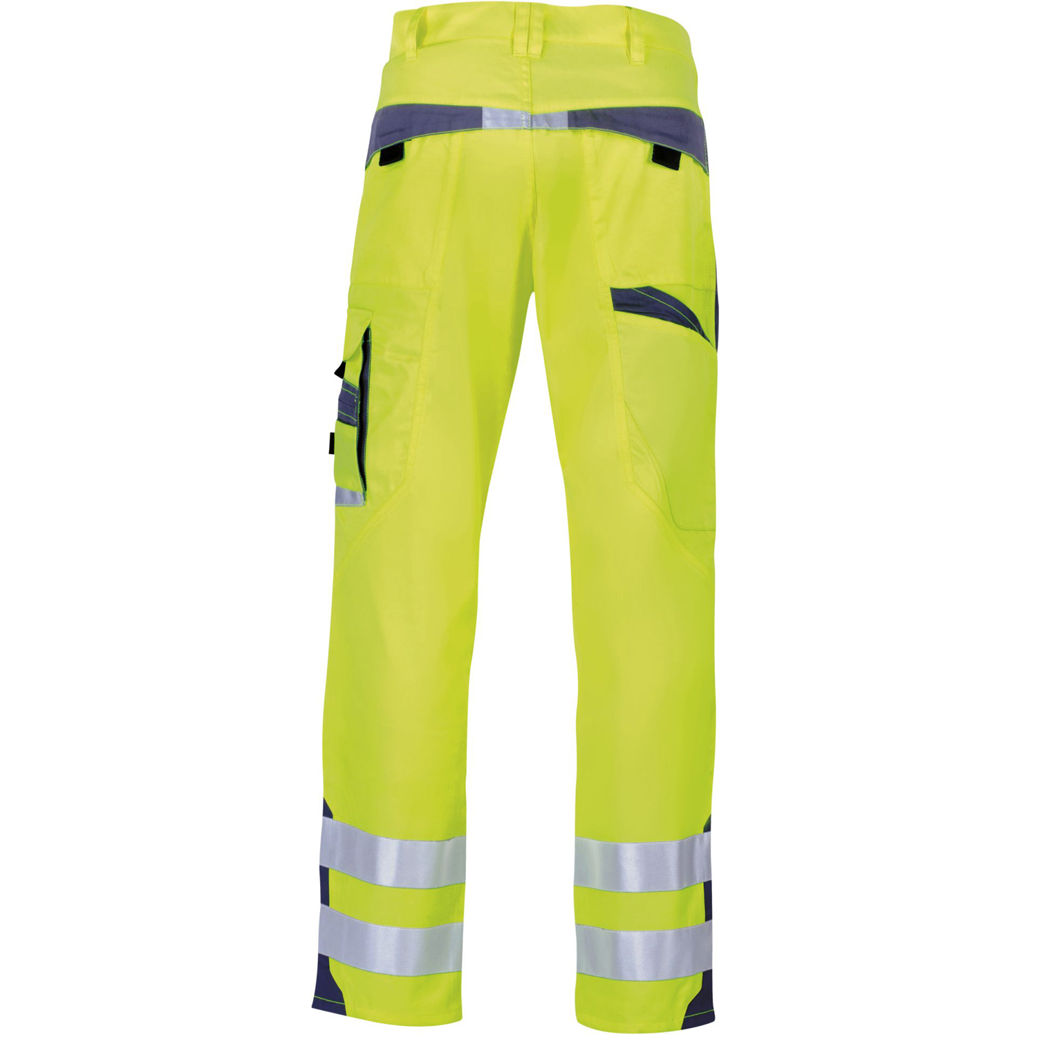 Working trousers in yellow by PKA Klöcker in large sizes 58-66