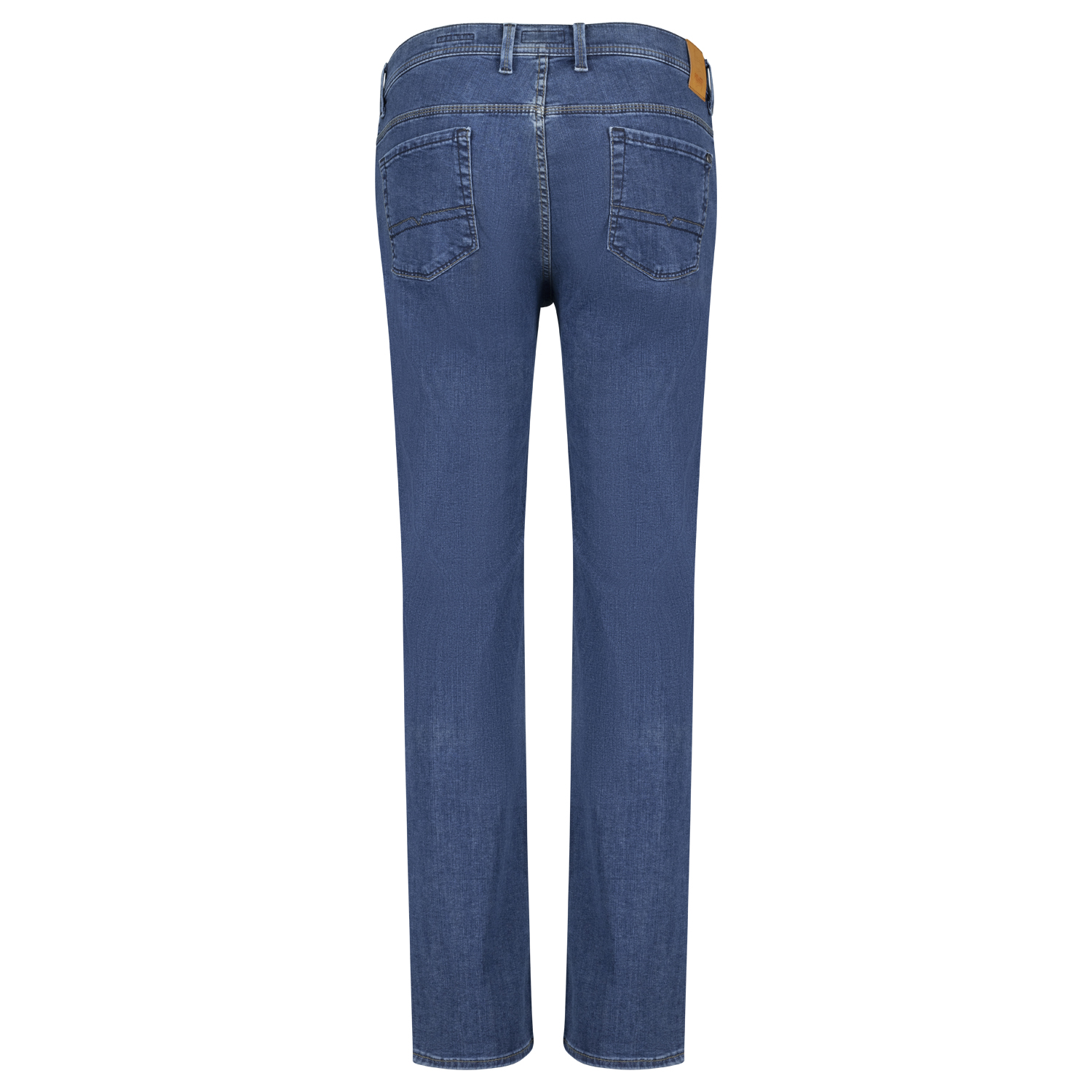 Pioneer Five Pocket Jeans untersetzte Größen Modell "Thomas" Megaflex in 28 - 40 blue stonewash