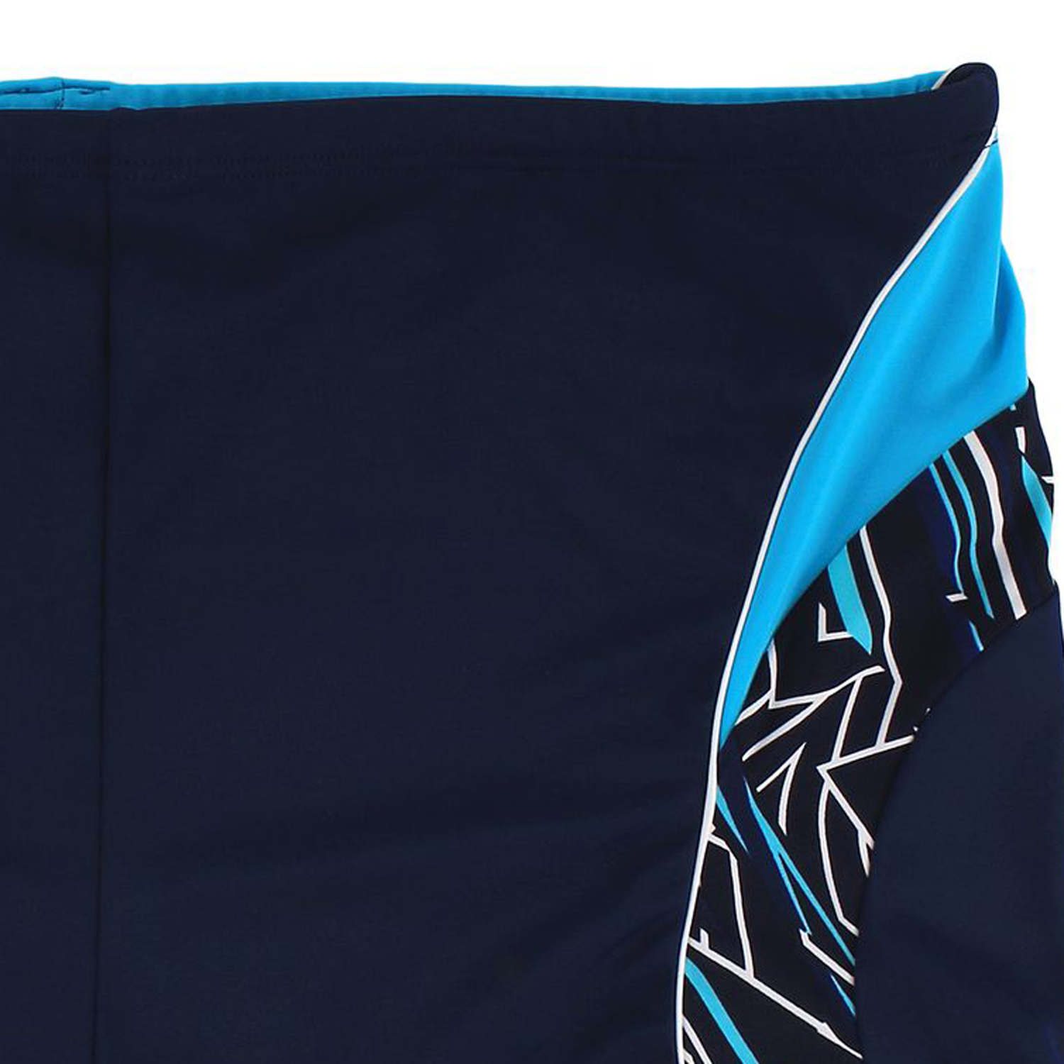 Swimming pants in navy-turquoise by eleMar up to oversize 10XL