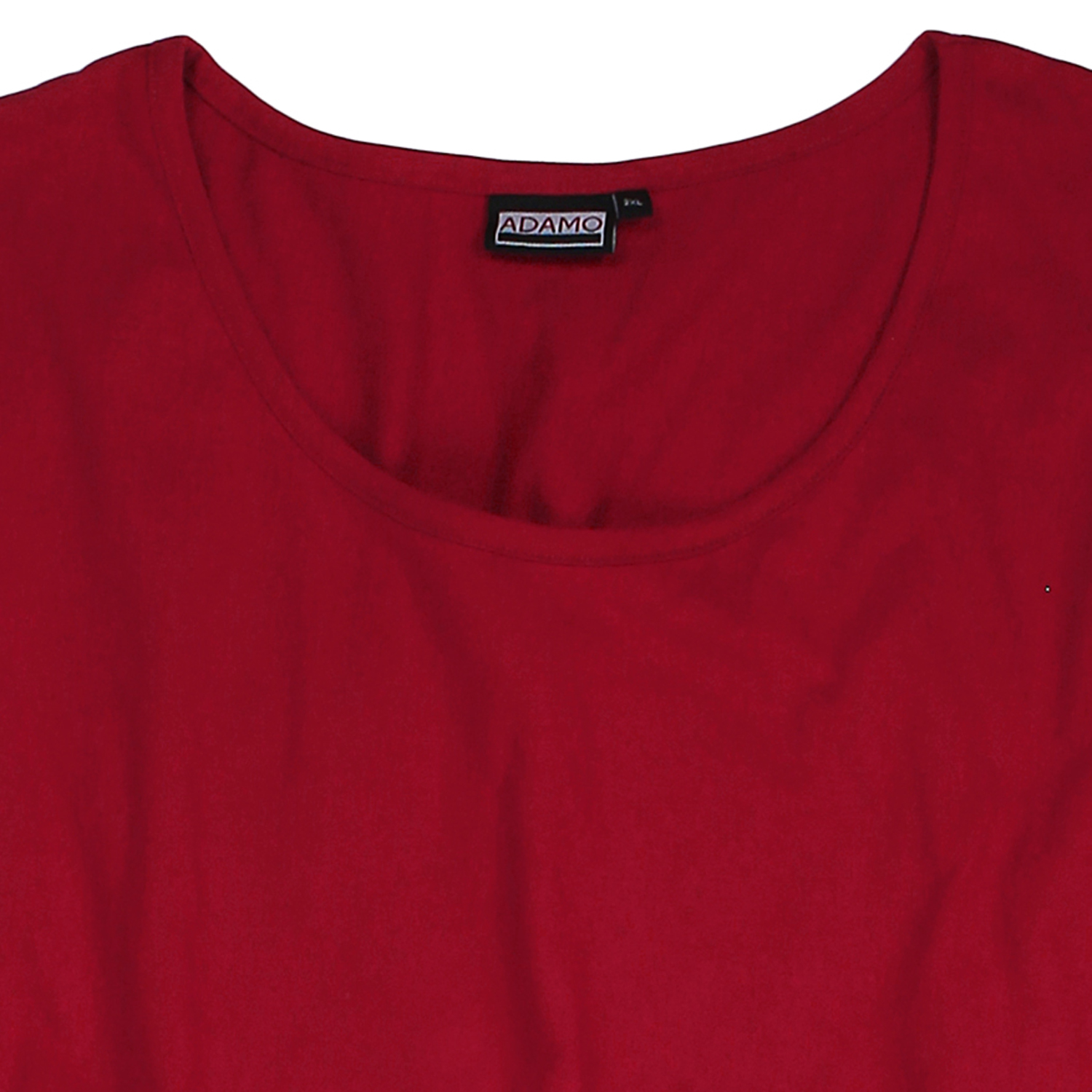 Tank-top "Rod" in red with round neck COMFORT FIT by Adamo for men up to oversize 10XL