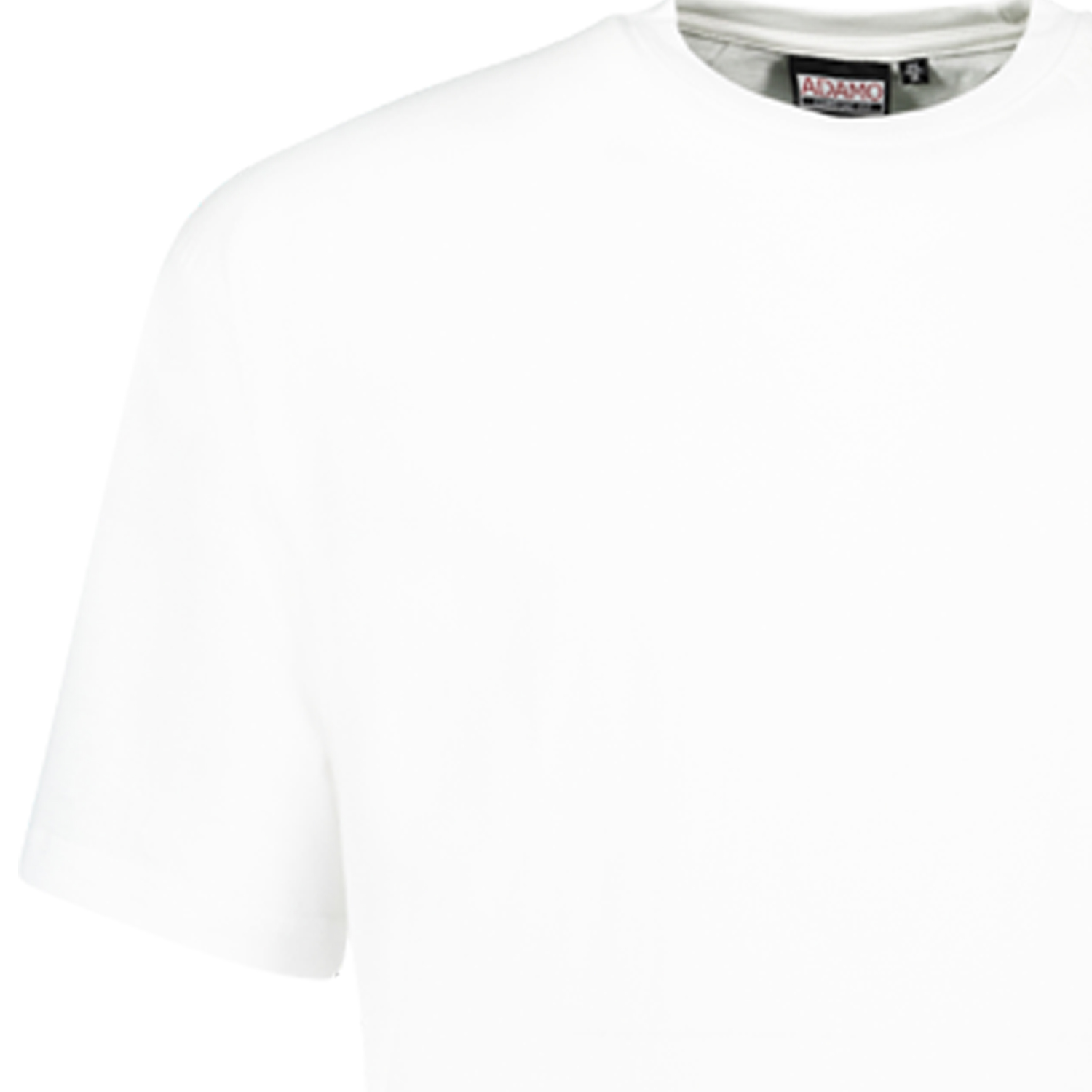 Weißes XXL T-Shirt COMFORT FIT von ADAMO im Doppelpack bis 12XL