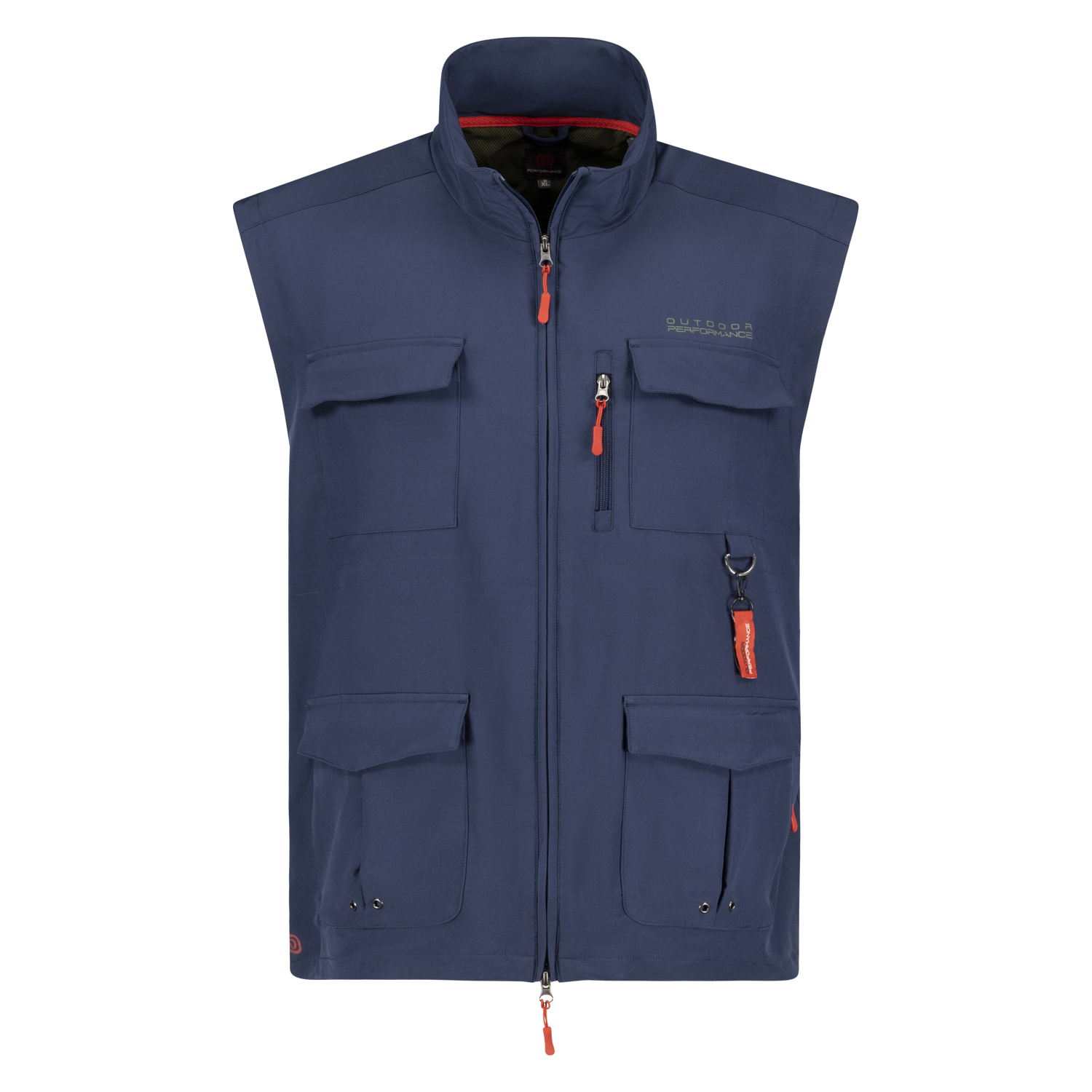 Outdoor vest in navy series Tommy by ADAMO up to oversize 12XL